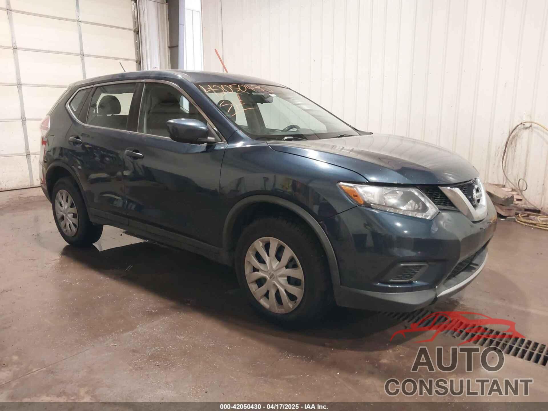 NISSAN ROGUE 2016 - KNMAT2MV0GP689827