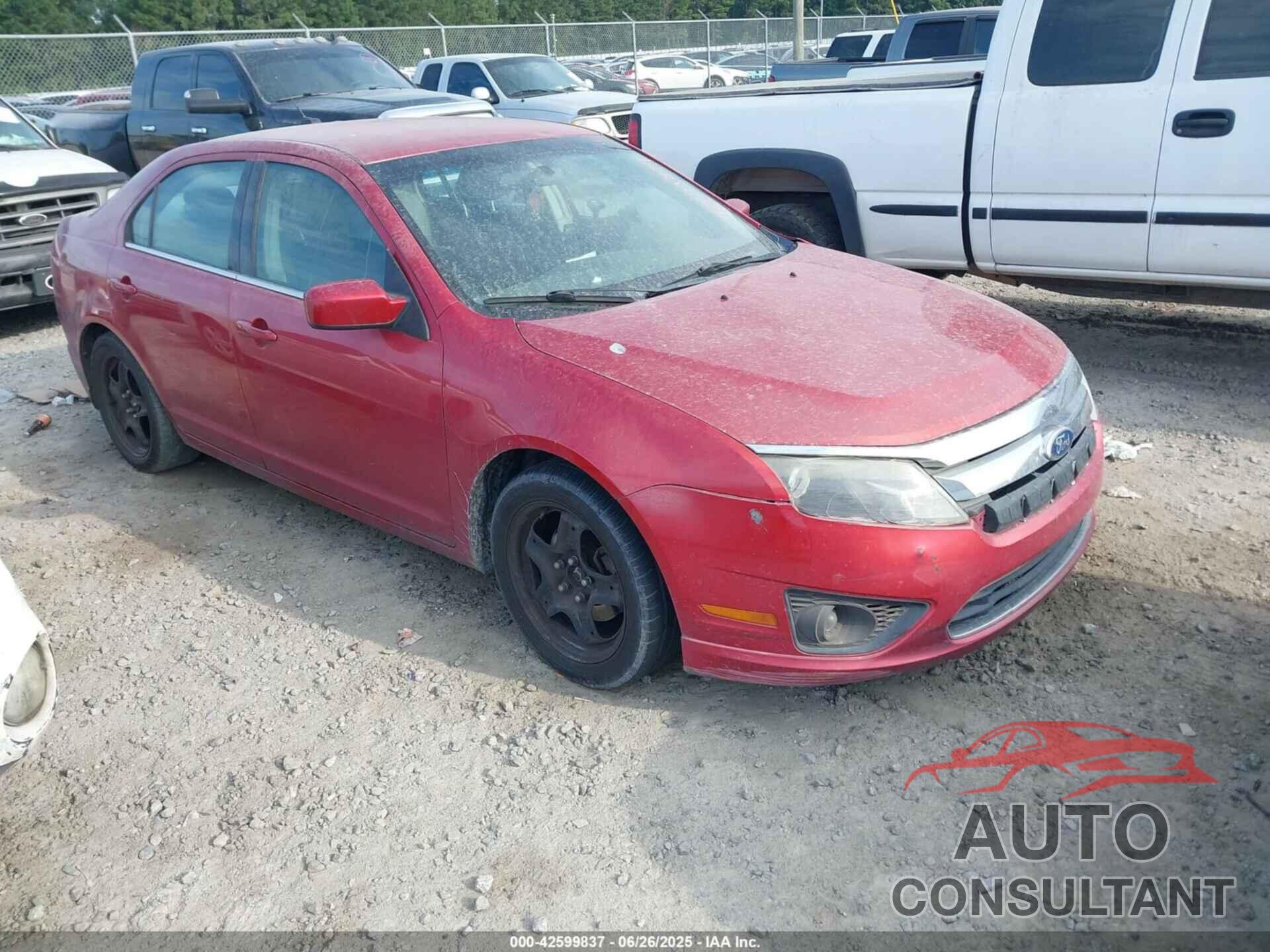 FORD FUSION 2010 - 3FAHP0HG9AR362027