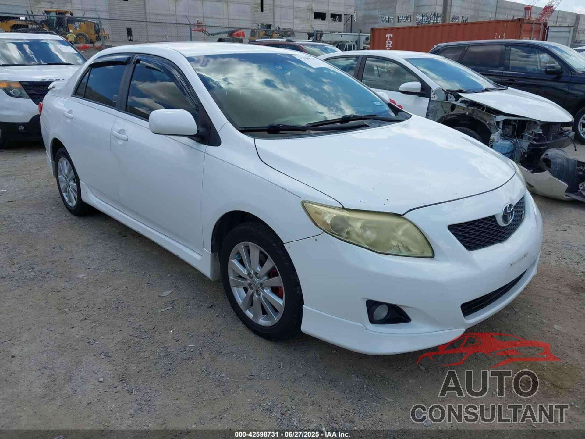 TOYOTA COROLLA 2010 - 2T1BU4EE1AC520059