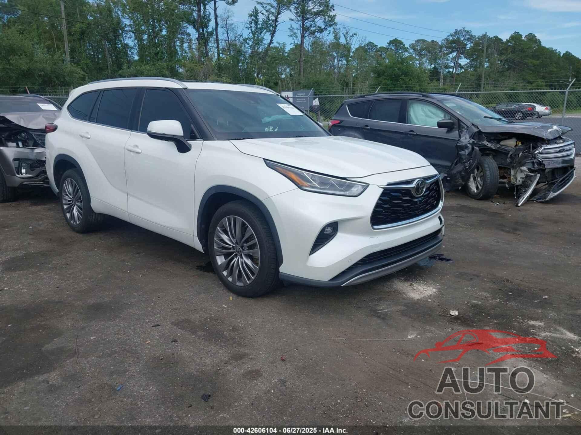 TOYOTA HIGHLANDER 2021 - 5TDFZRAHXMS038802