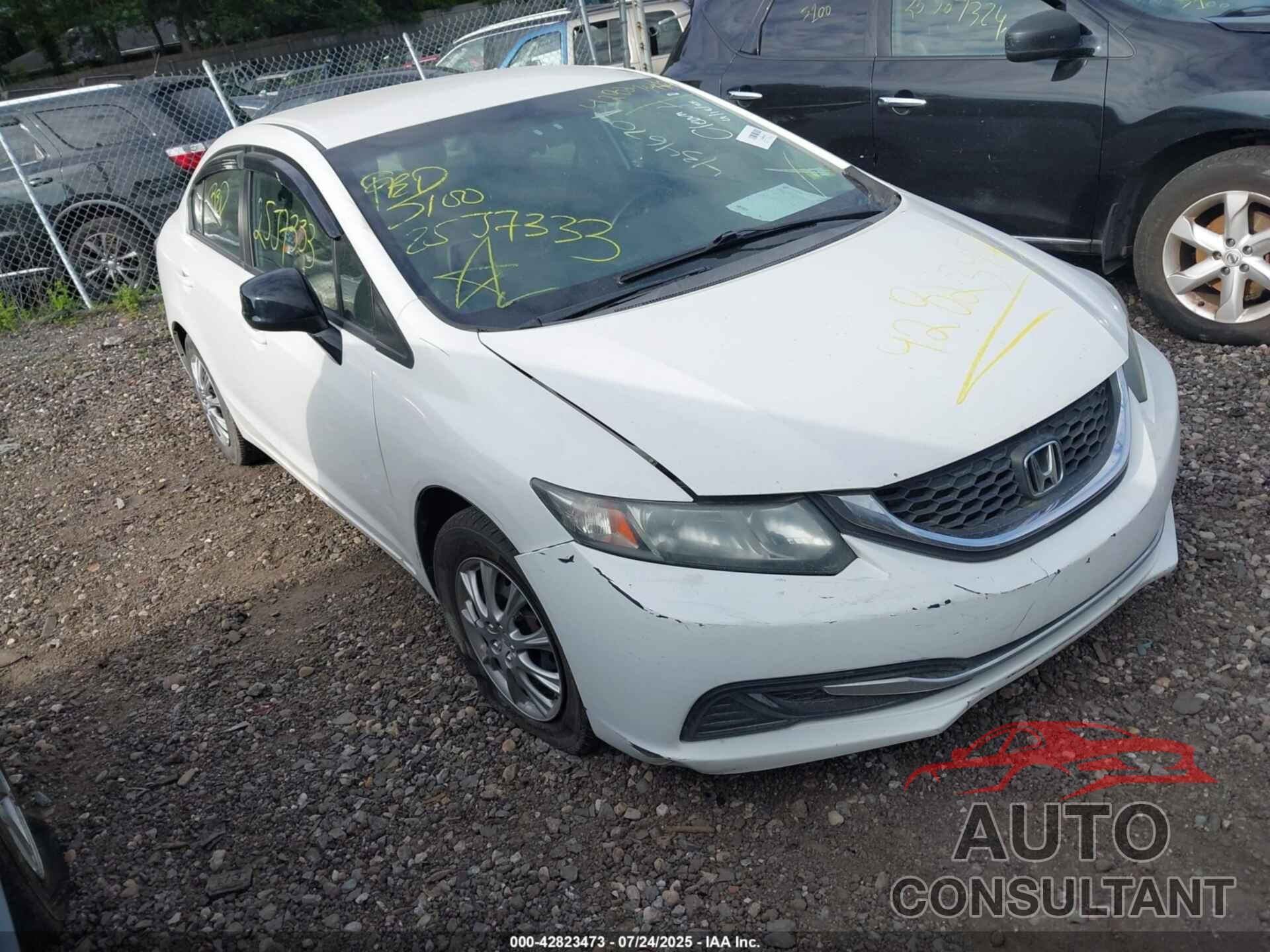 HONDA CIVIC 2013 - 2HGFB2F50DH579769