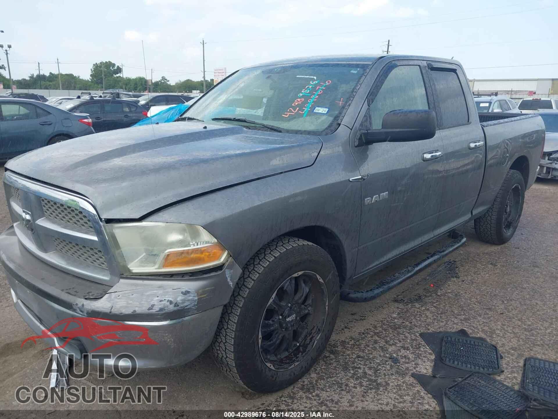 DODGE RAM 1500 2010 - 1D7RB1GP7AS105169