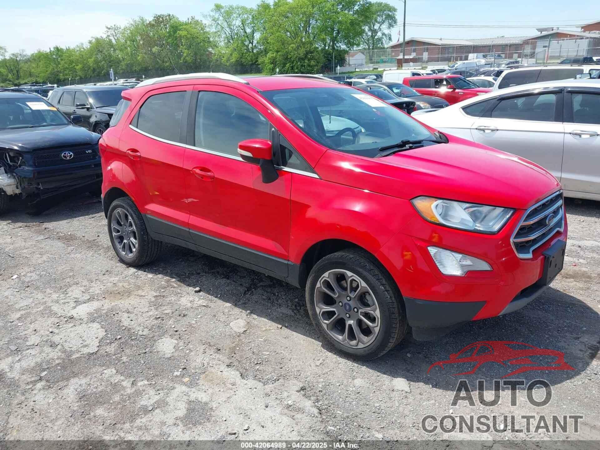 FORD ECOSPORT 2020 - MAJ6S3KL4LC345585