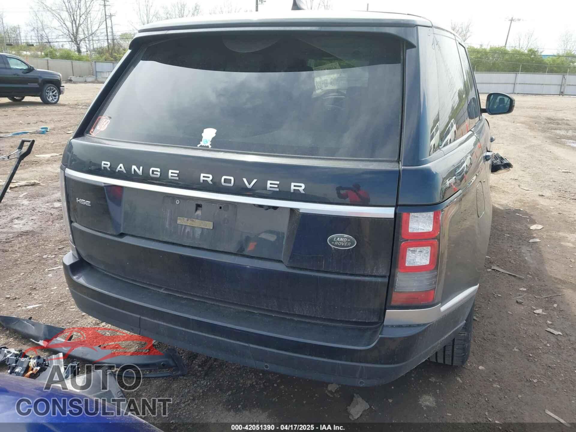 LAND ROVER RANGE ROVER 2017 - SALGS2FV3HA377654