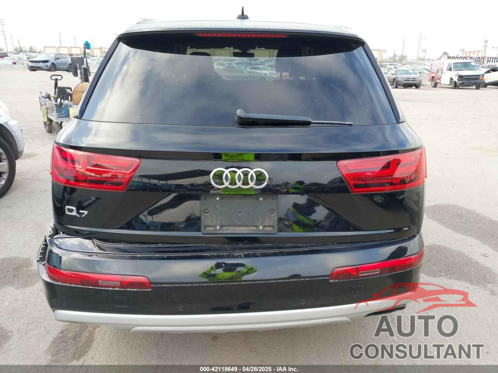 AUDI Q7 2019 - WA1AHAF73KD022295