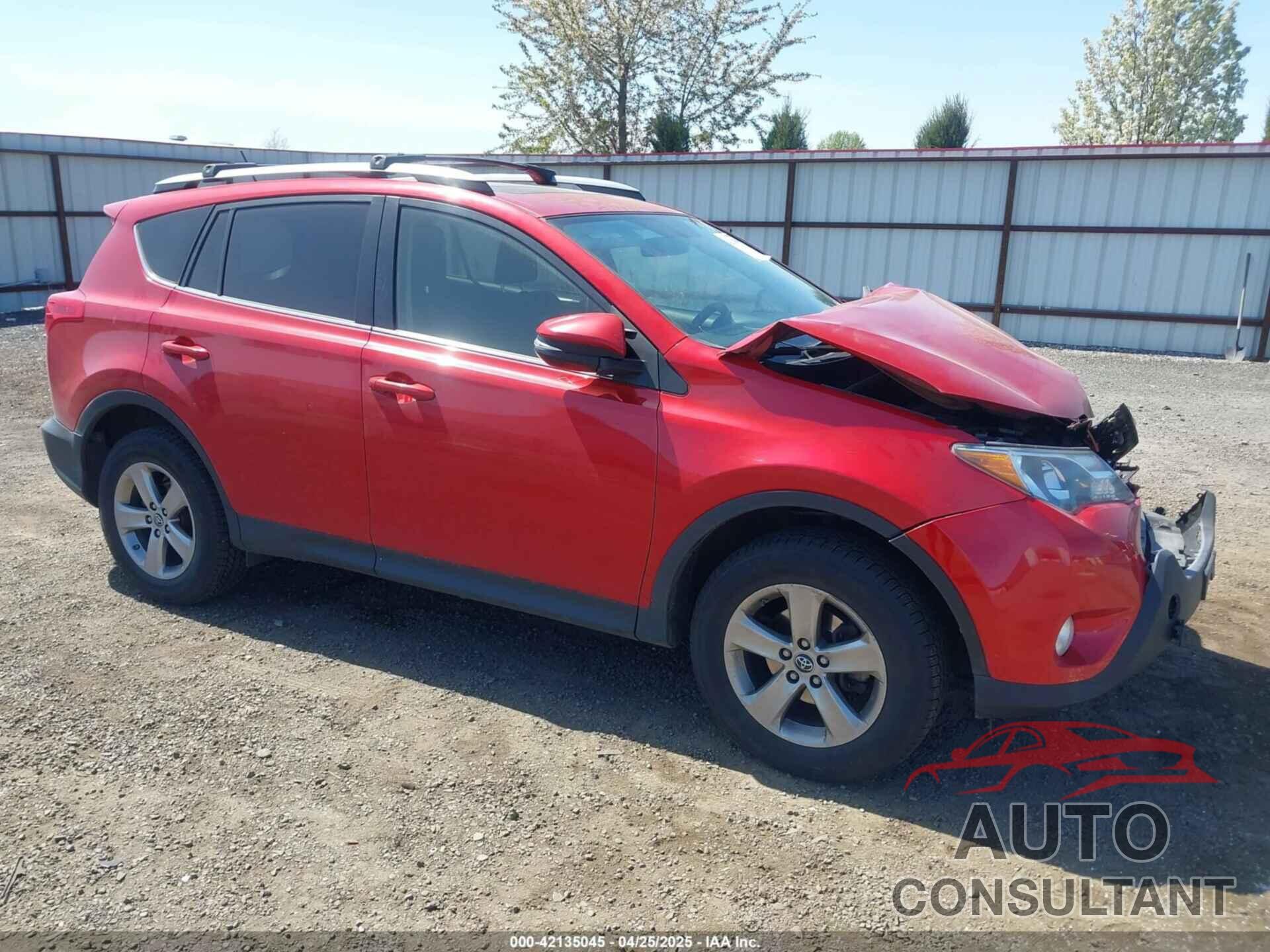 TOYOTA RAV4 2015 - JTMRFREV8FD101304