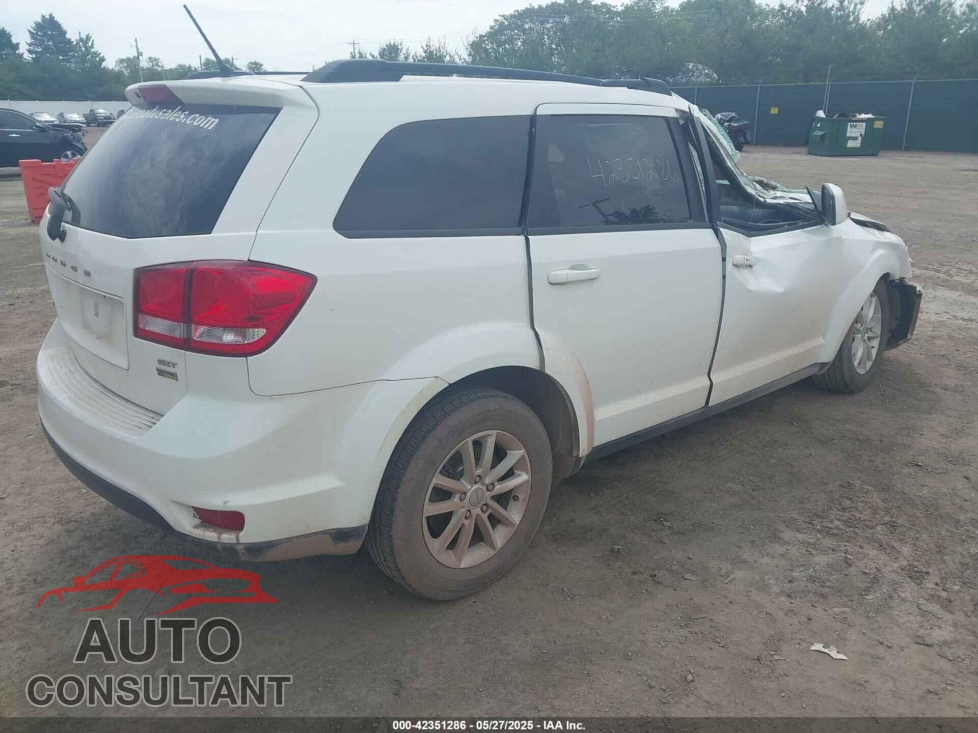DODGE JOURNEY 2017 - 3C4PDCBG8HT534473
