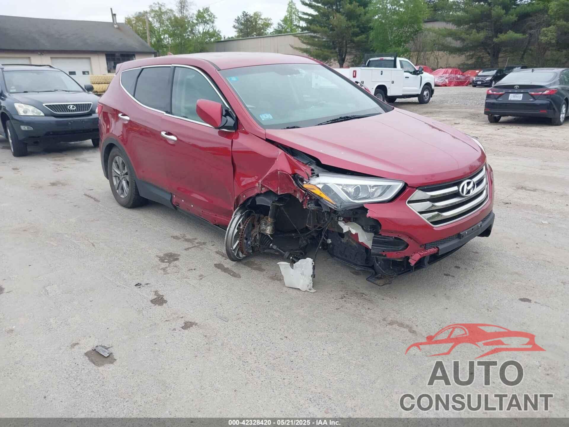 HYUNDAI SANTA FE SPORT 2016 - 5XYZTDLBXGG353241