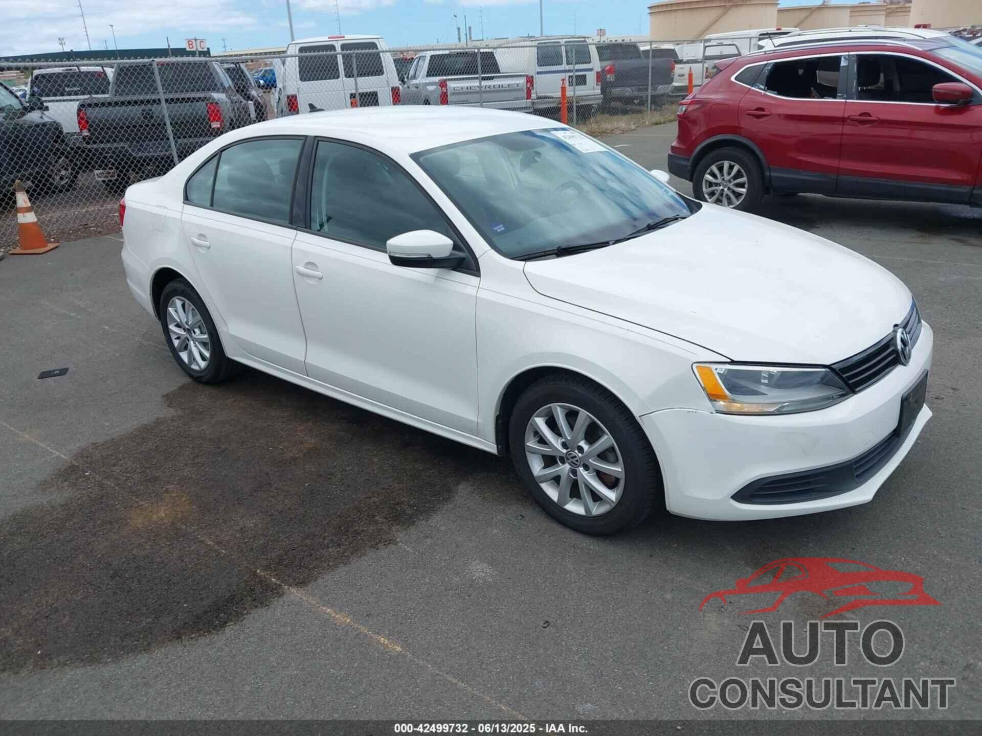 VOLKSWAGEN JETTA 2012 - 3VWDP7AJ7CM350057