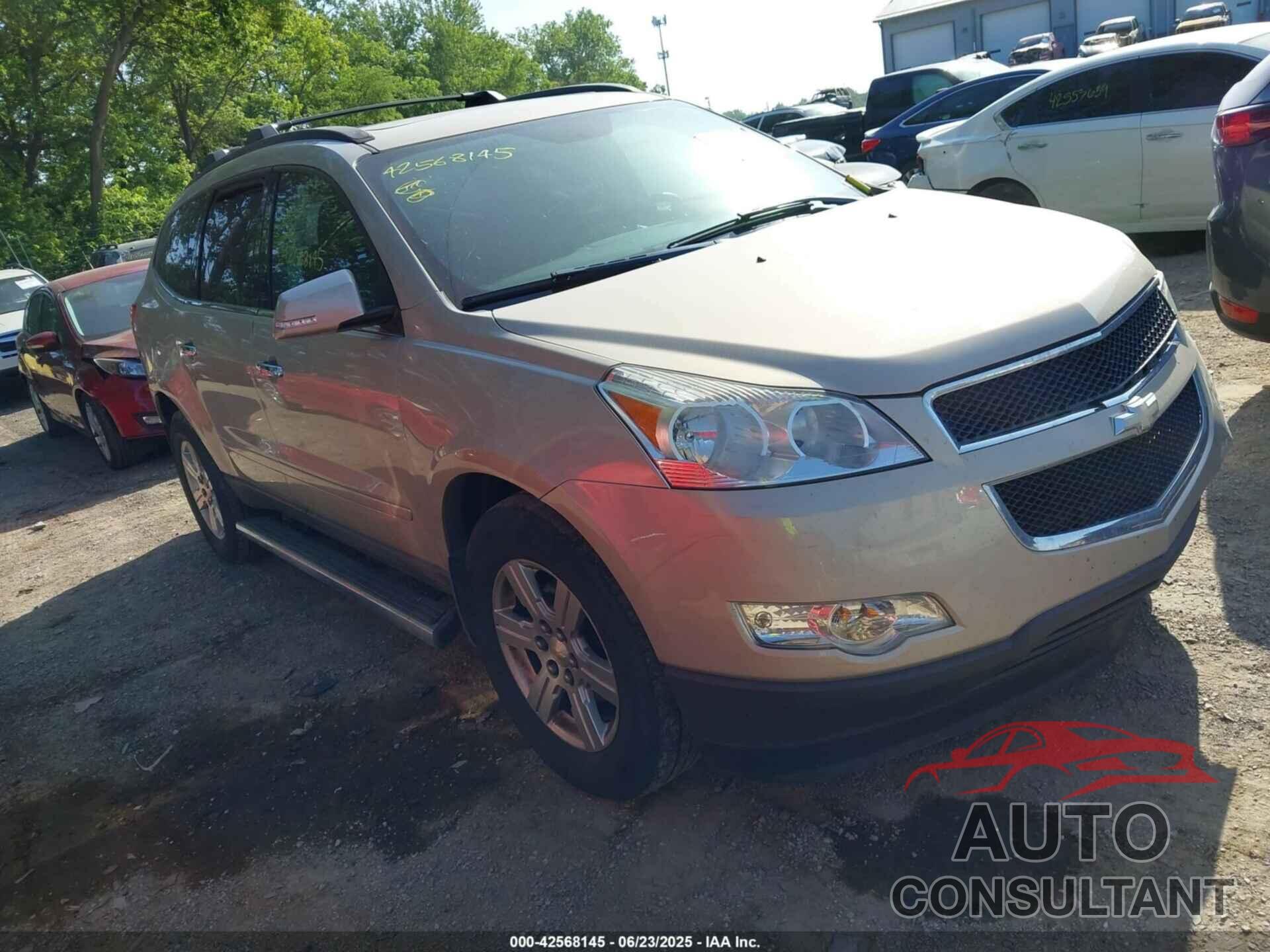CHEVROLET TRAVERSE 2012 - 1GNKRGEDXCJ156572