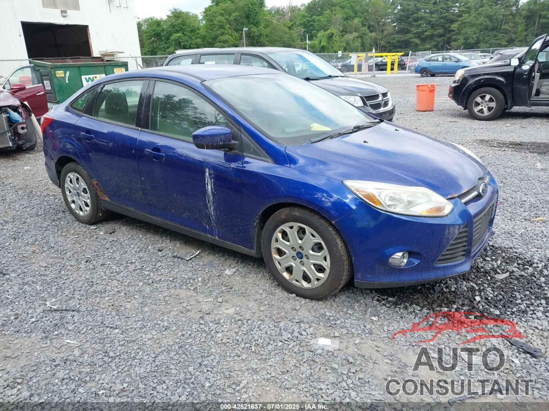 FORD FOCUS 2012 - 1FAHP3F27CL261286