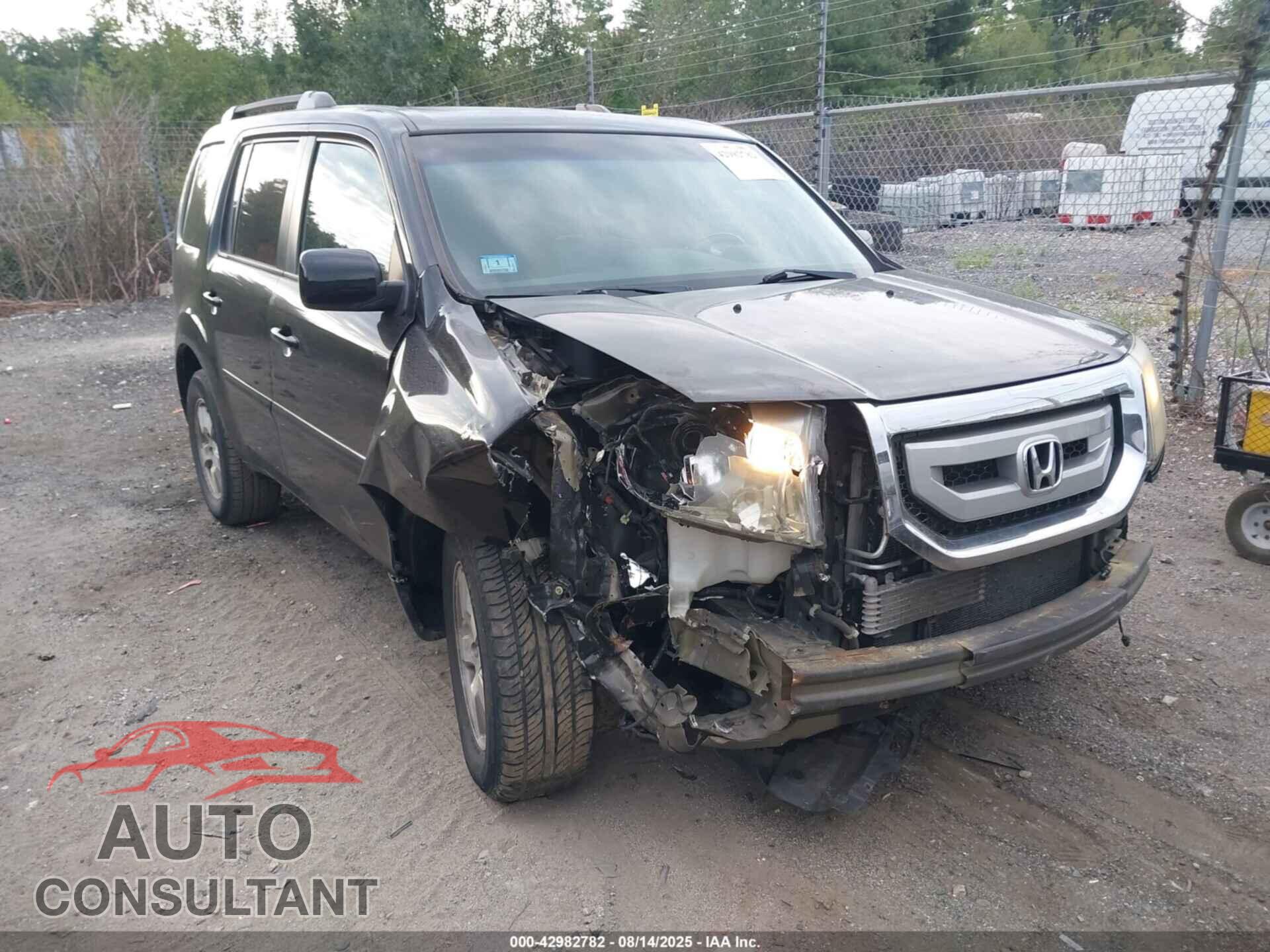 HONDA PILOT 2011 - 5FNYF4H75BB086307