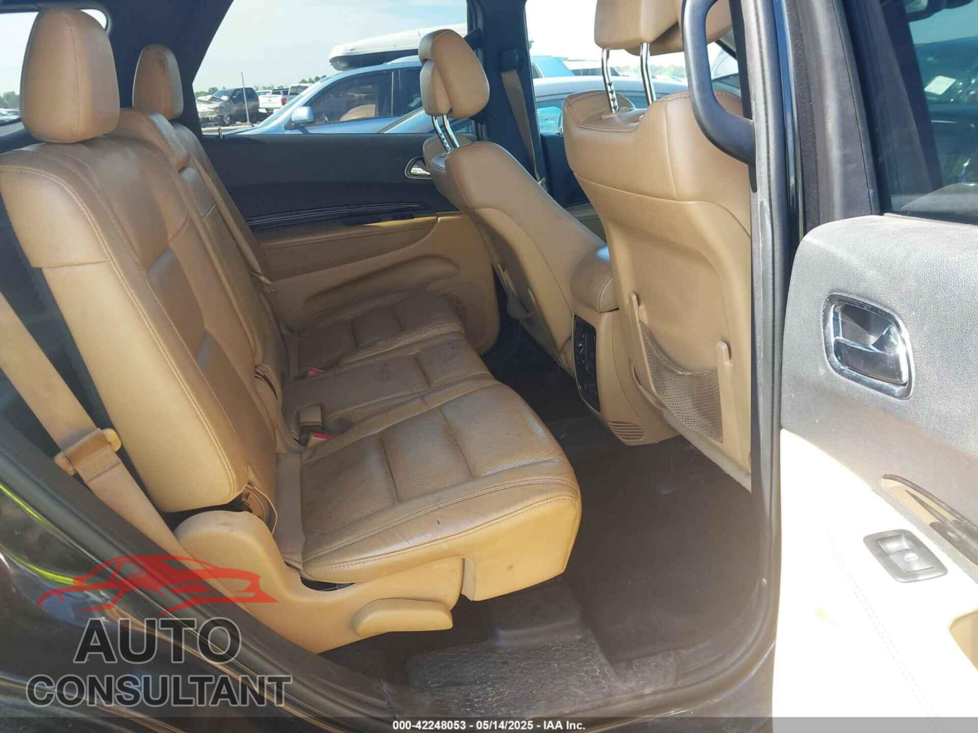 DODGE DURANGO 2012 - 1C4RDHEG9CC152572