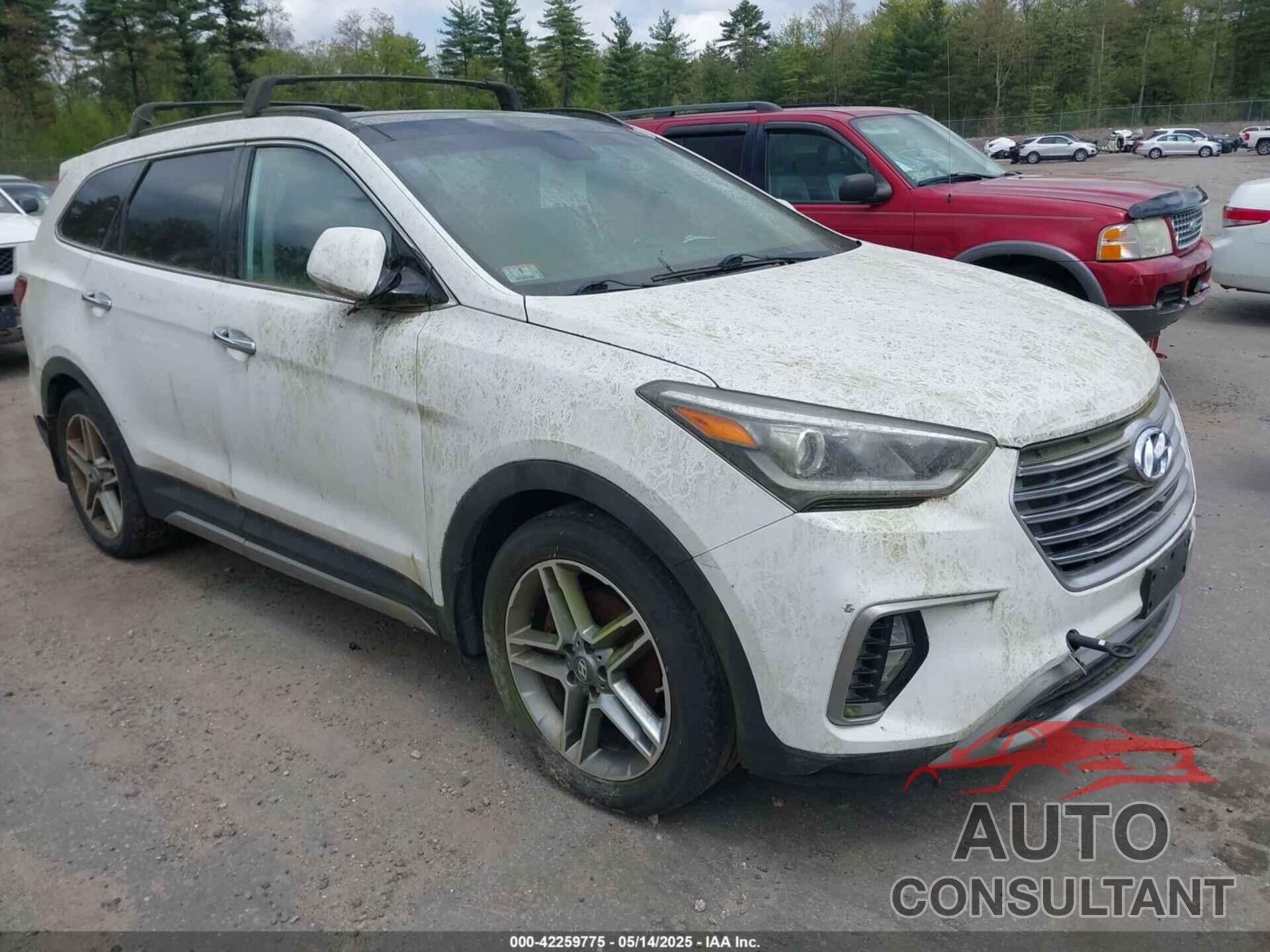 HYUNDAI SANTA FE 2017 - KM8SRDHF6HU237462