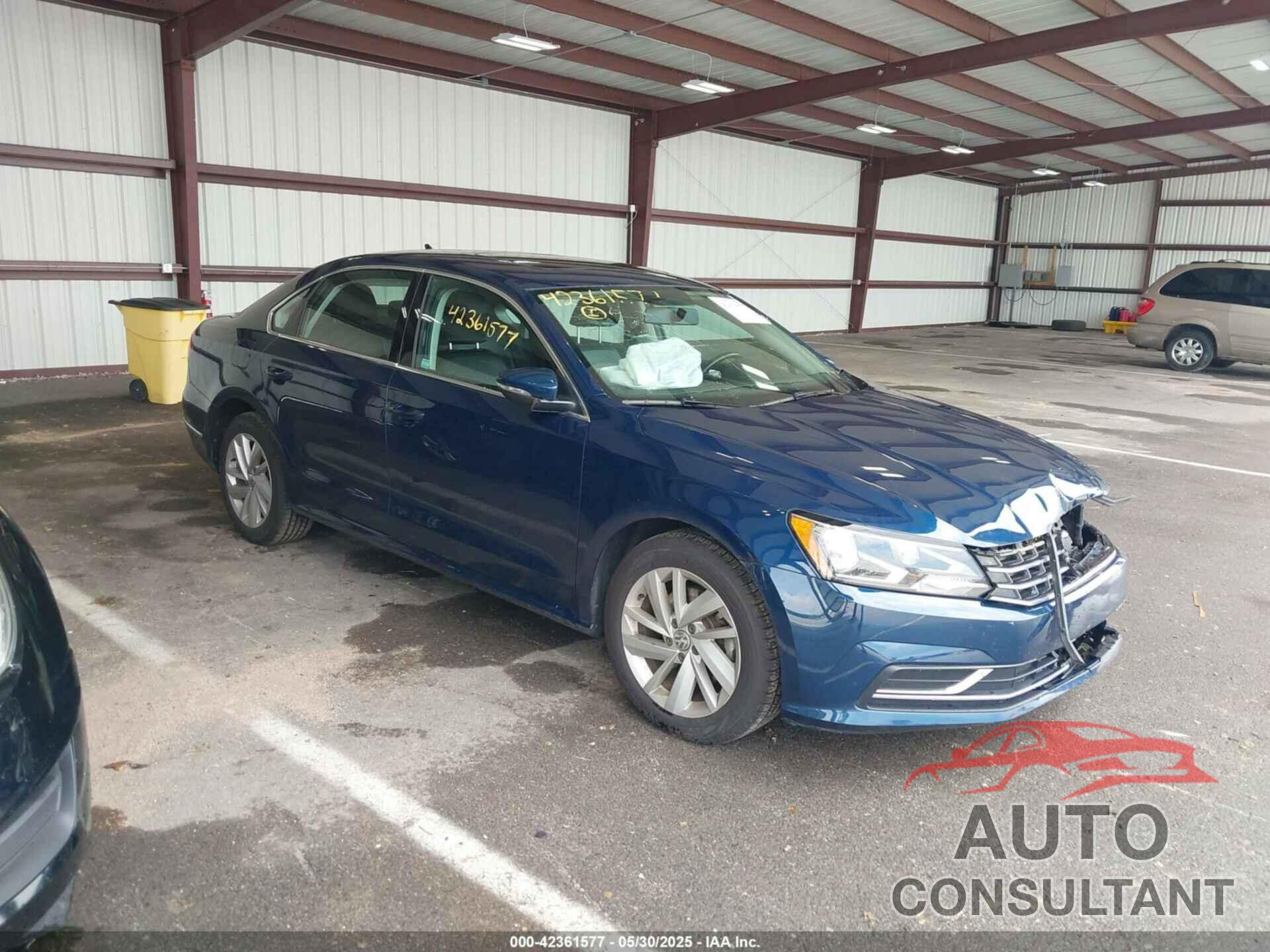 VOLKSWAGEN PASSAT 2018 - 1VWBA7A31JC045047