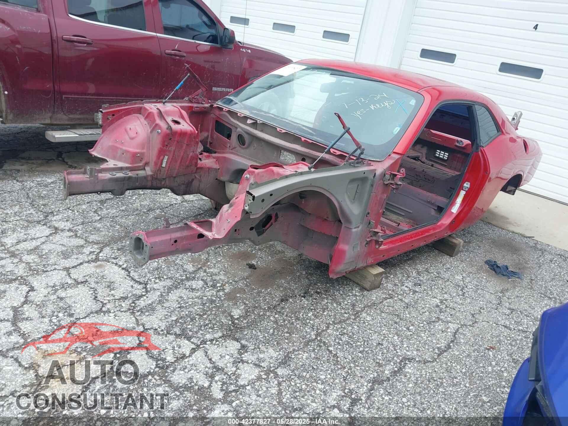 DODGE CHALLENGER 2012 - 2C3CDYAG1CH105503