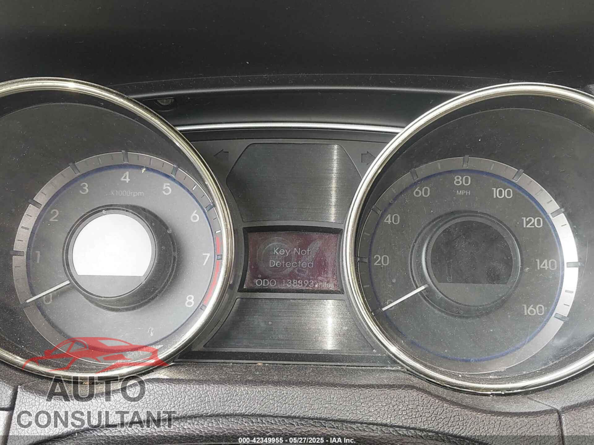 HYUNDAI SONATA 2012 - 5NPEC4AC4CH437603