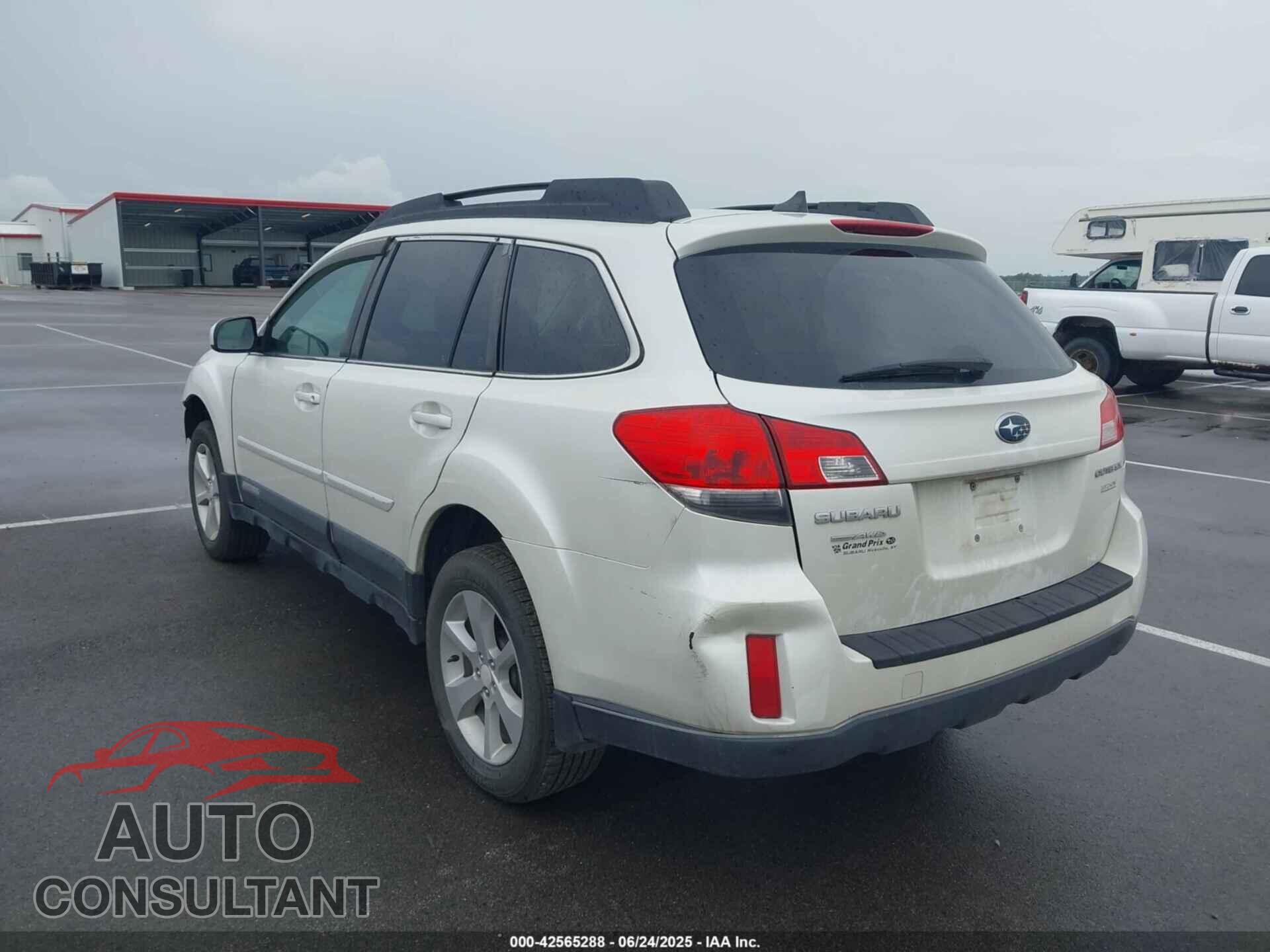 SUBARU OUTBACK 2014 - 4S4BRBCC9E3311234