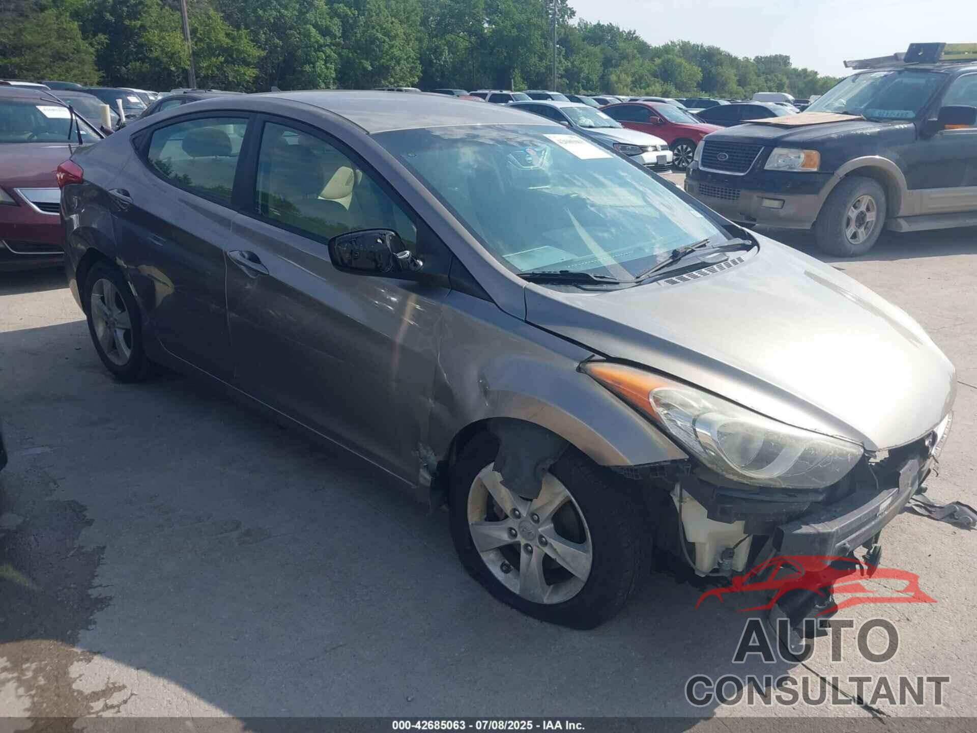 HYUNDAI ELANTRA 2011 - 5NPDH4AE2BH030716