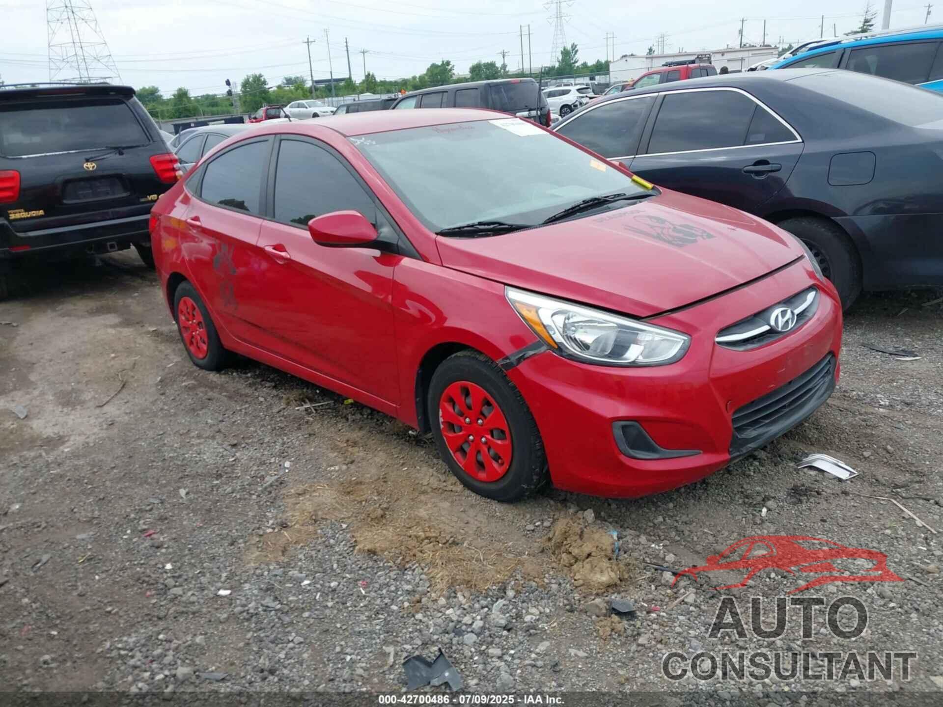 HYUNDAI ACCENT 2016 - KMHCT4AE7GU157352