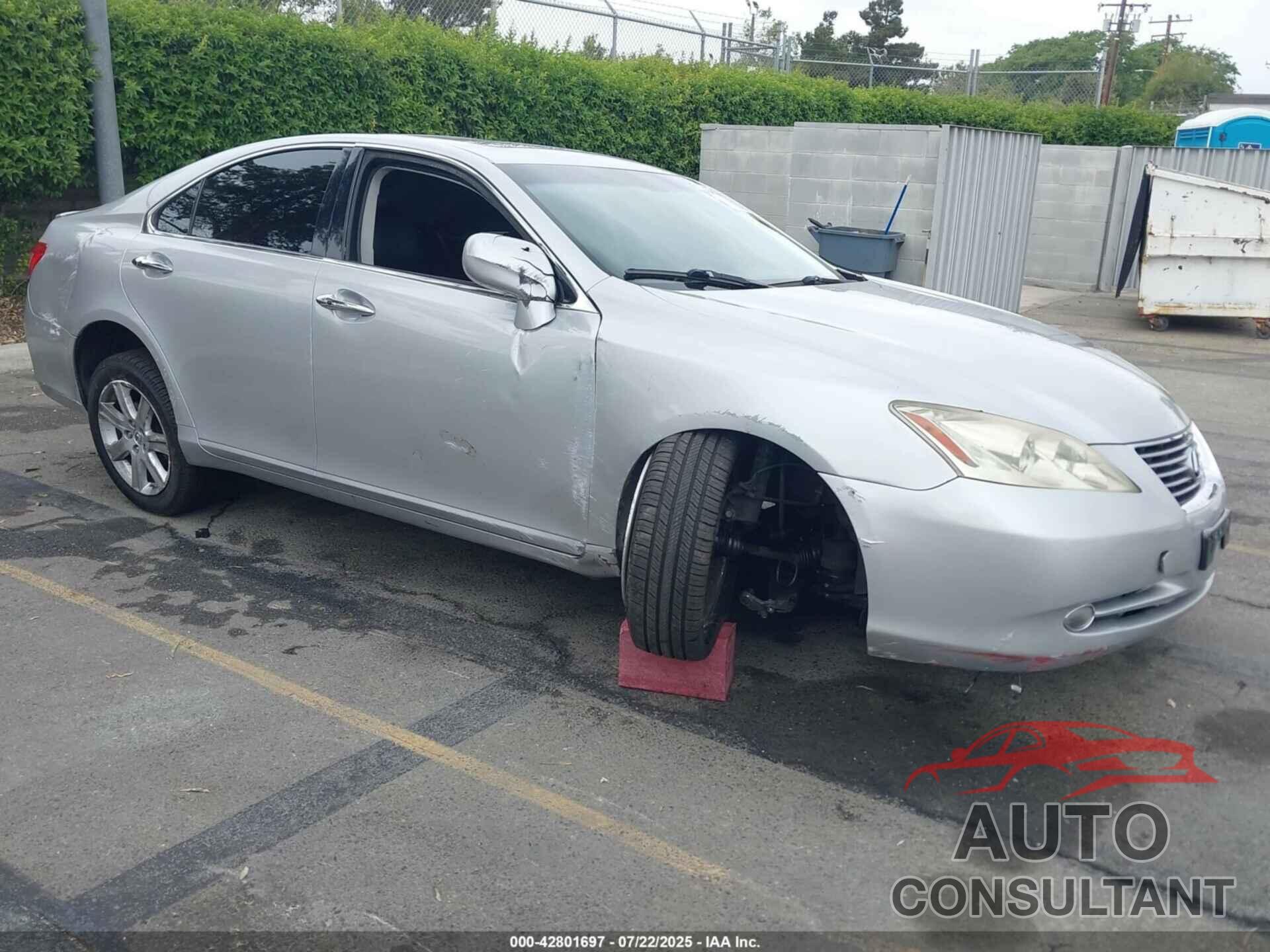 LEXUS ES 350 2009 - JTHBJ46G992310004