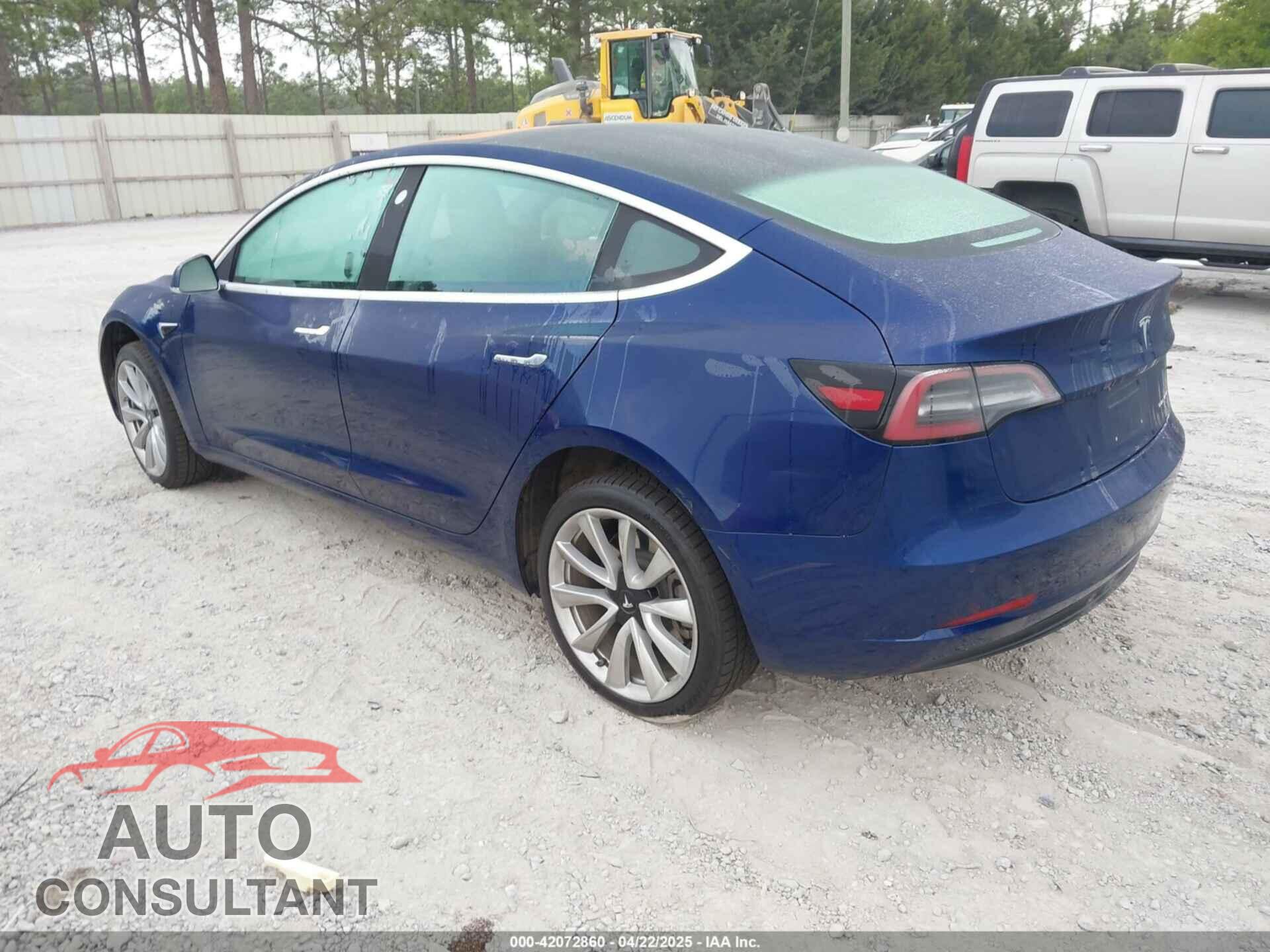 TESLA MODEL 3 2018 - 5YJ3E1EBXJF088444