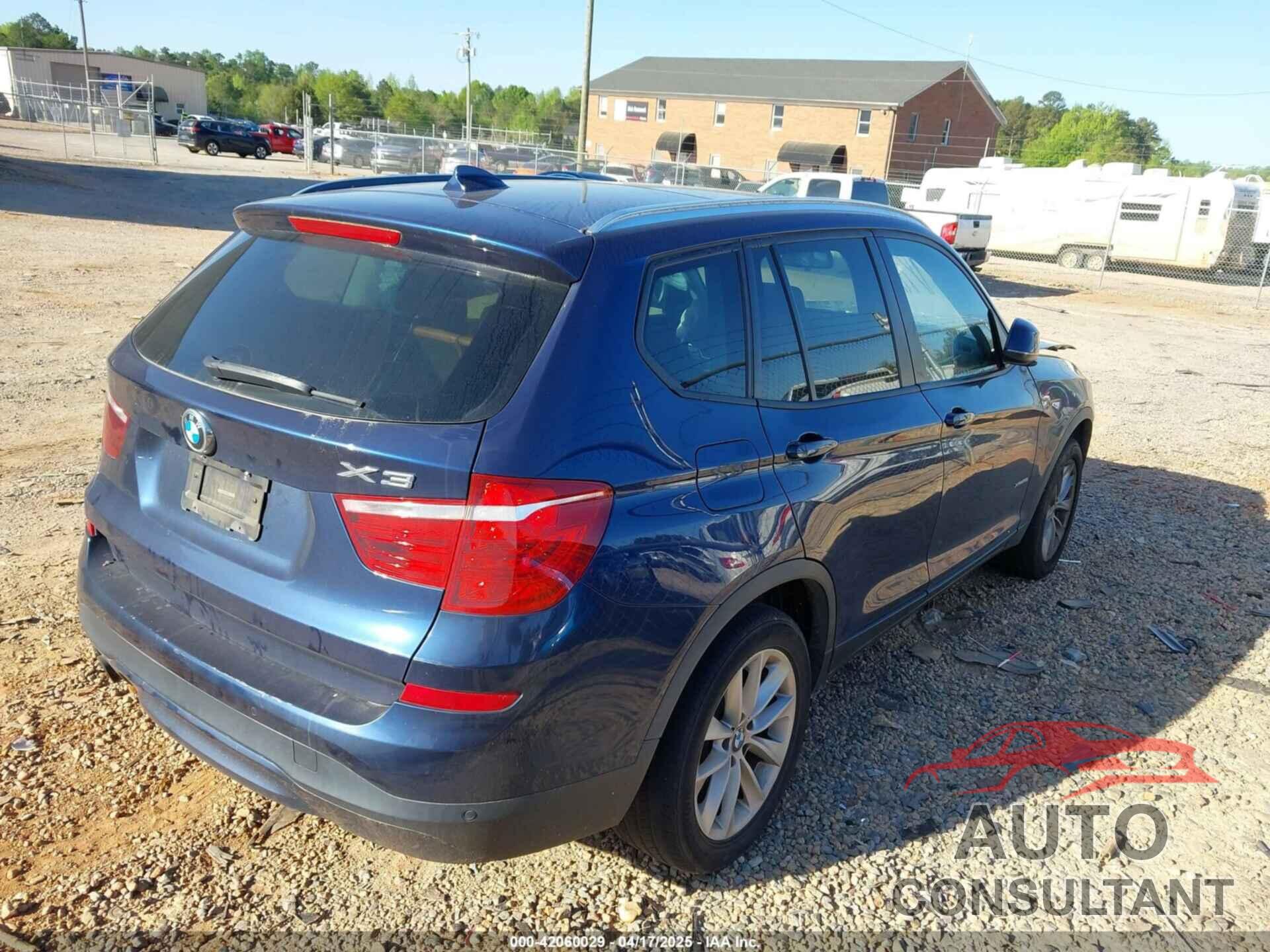 BMW X3 2017 - 5UXWX9C55H0T09474