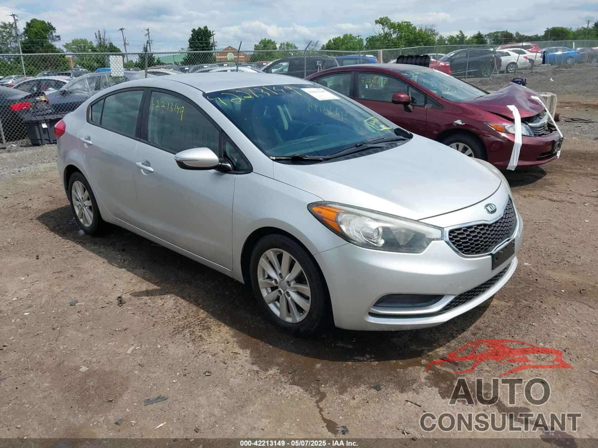 KIA FORTE 2015 - KNAFX4A65F5326515