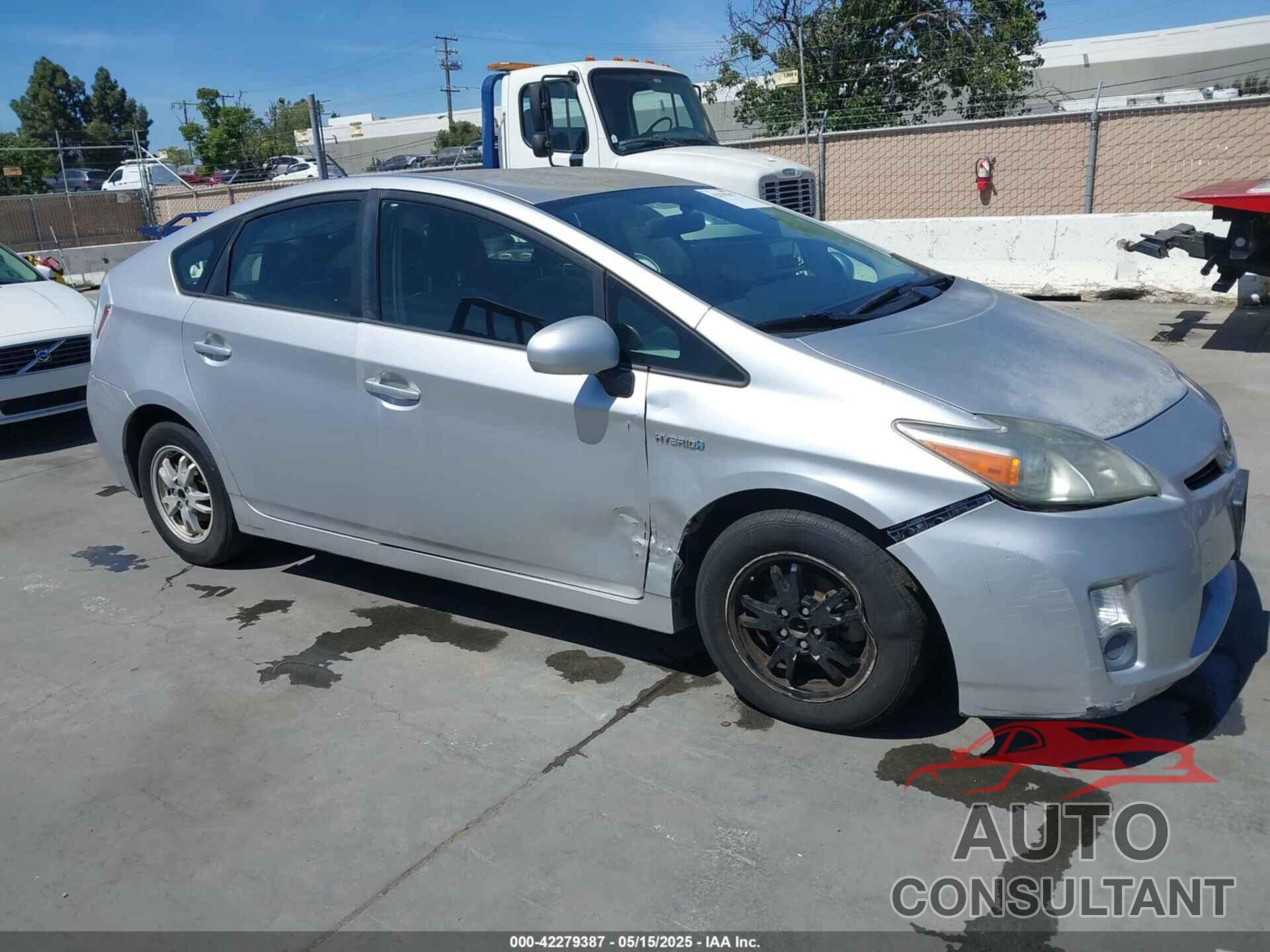 TOYOTA PRIUS 2010 - JTDKN3DU6A1302834