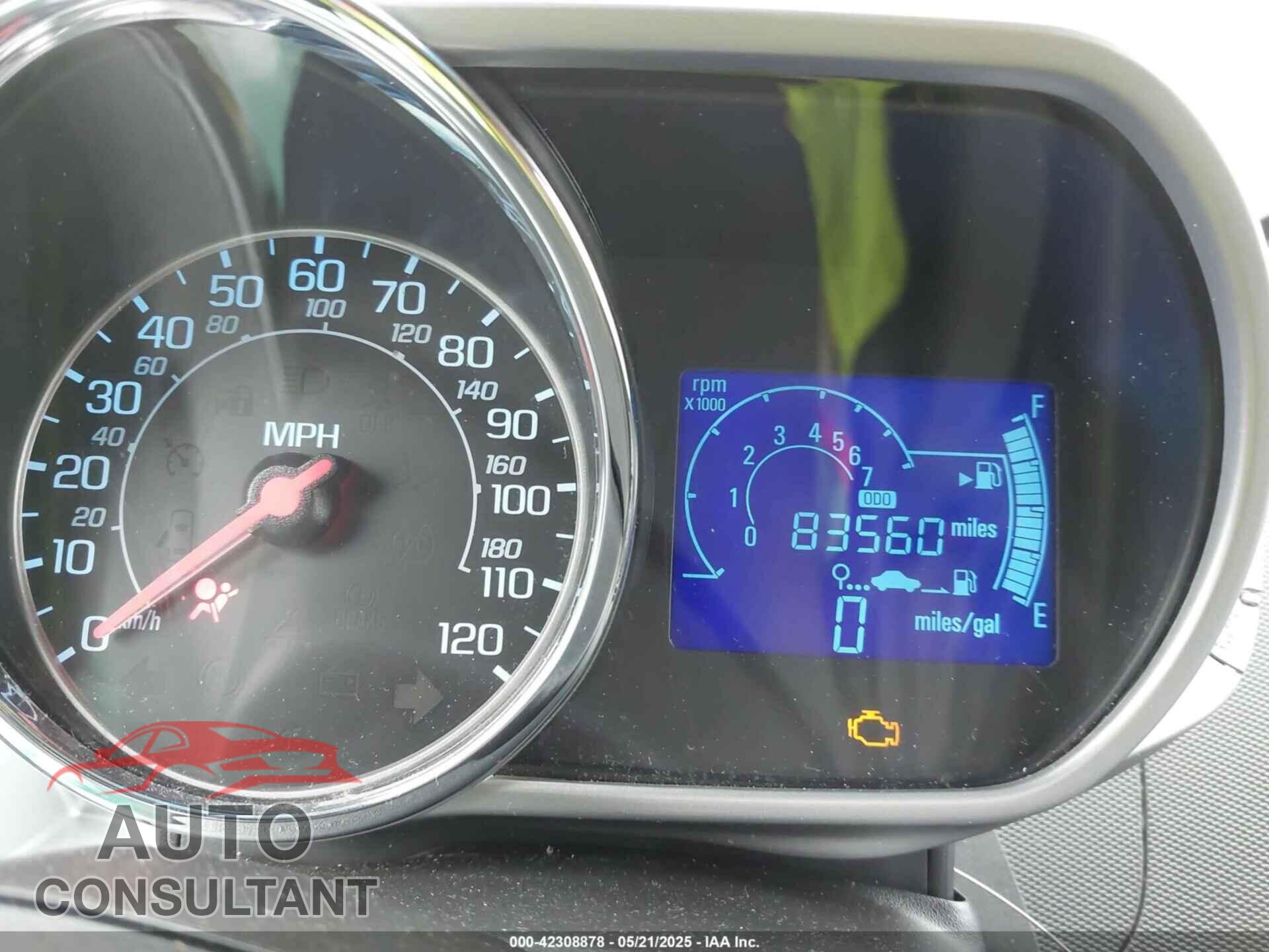 CHEVROLET SPARK 2014 - KL8CA6S97EC590219