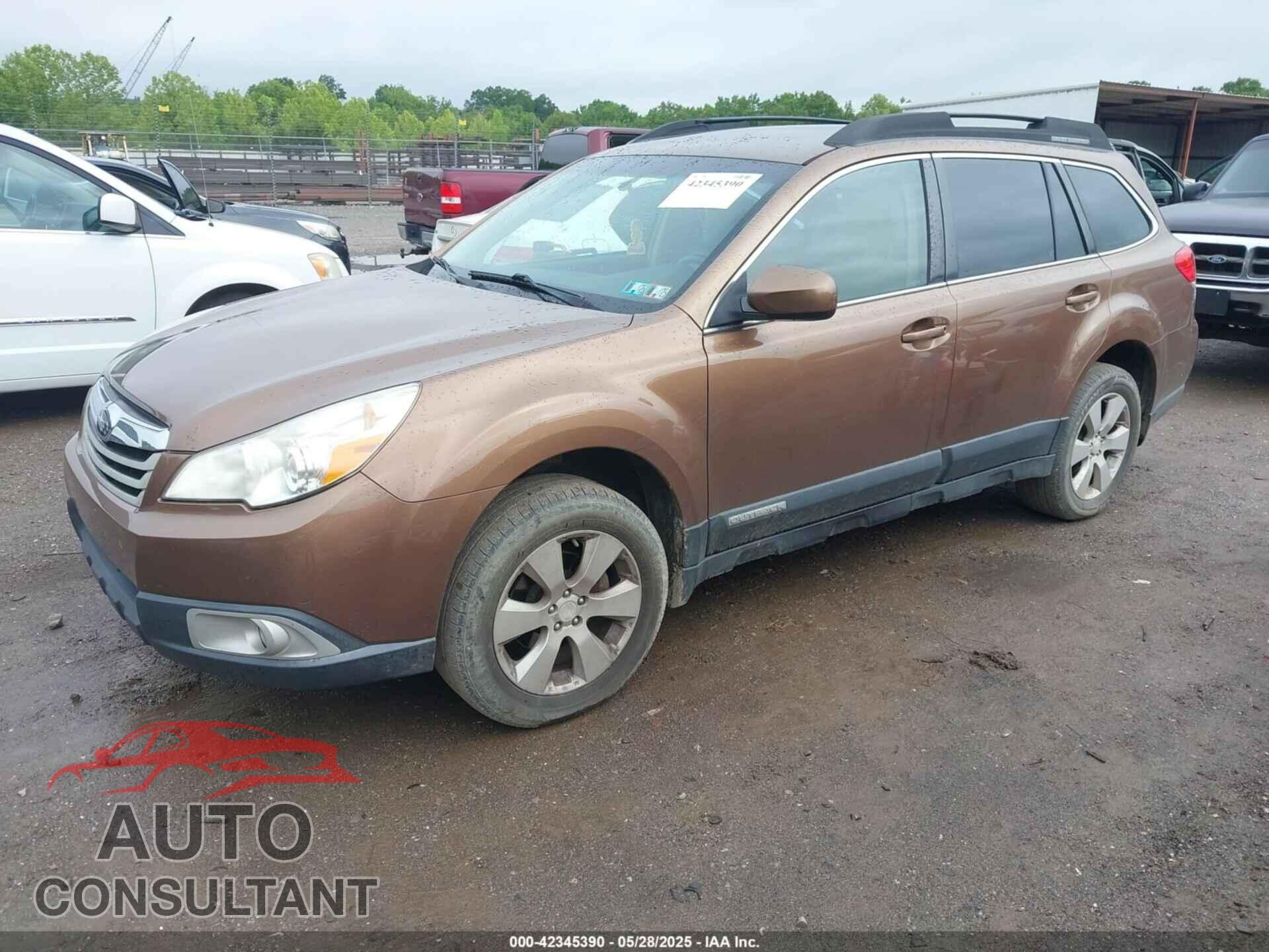 SUBARU OUTBACK 2012 - 4S4BRCAC1C1249197