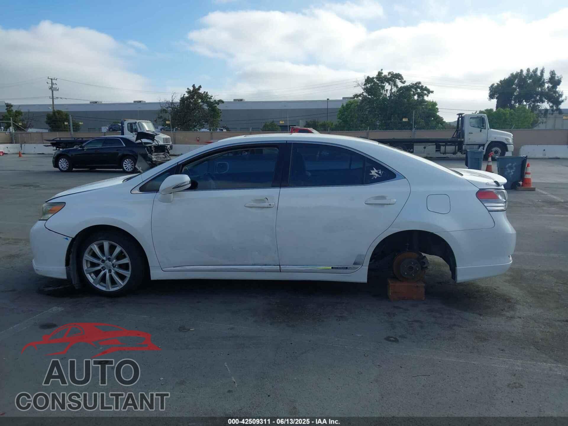 LEXUS HS 250H 2010 - JTHBB1BA5A2022143