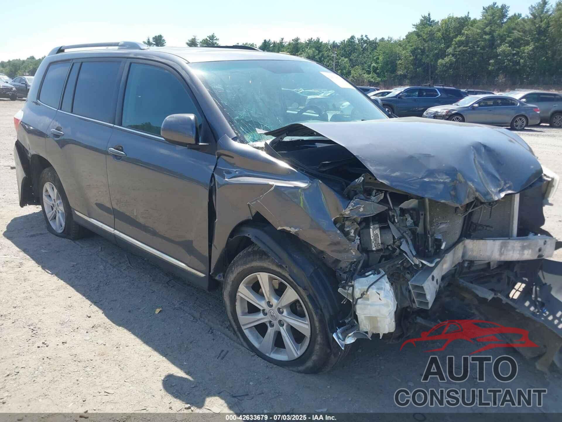 TOYOTA HIGHLANDER 2011 - 5TDBK3EH0BS047063