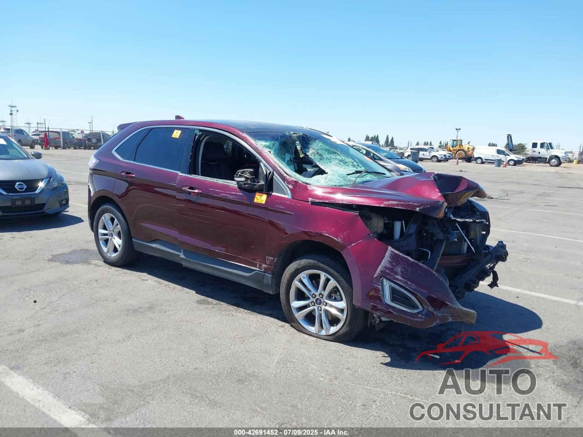 FORD EDGE 2018 - 2FMPK3J8XJBC52025