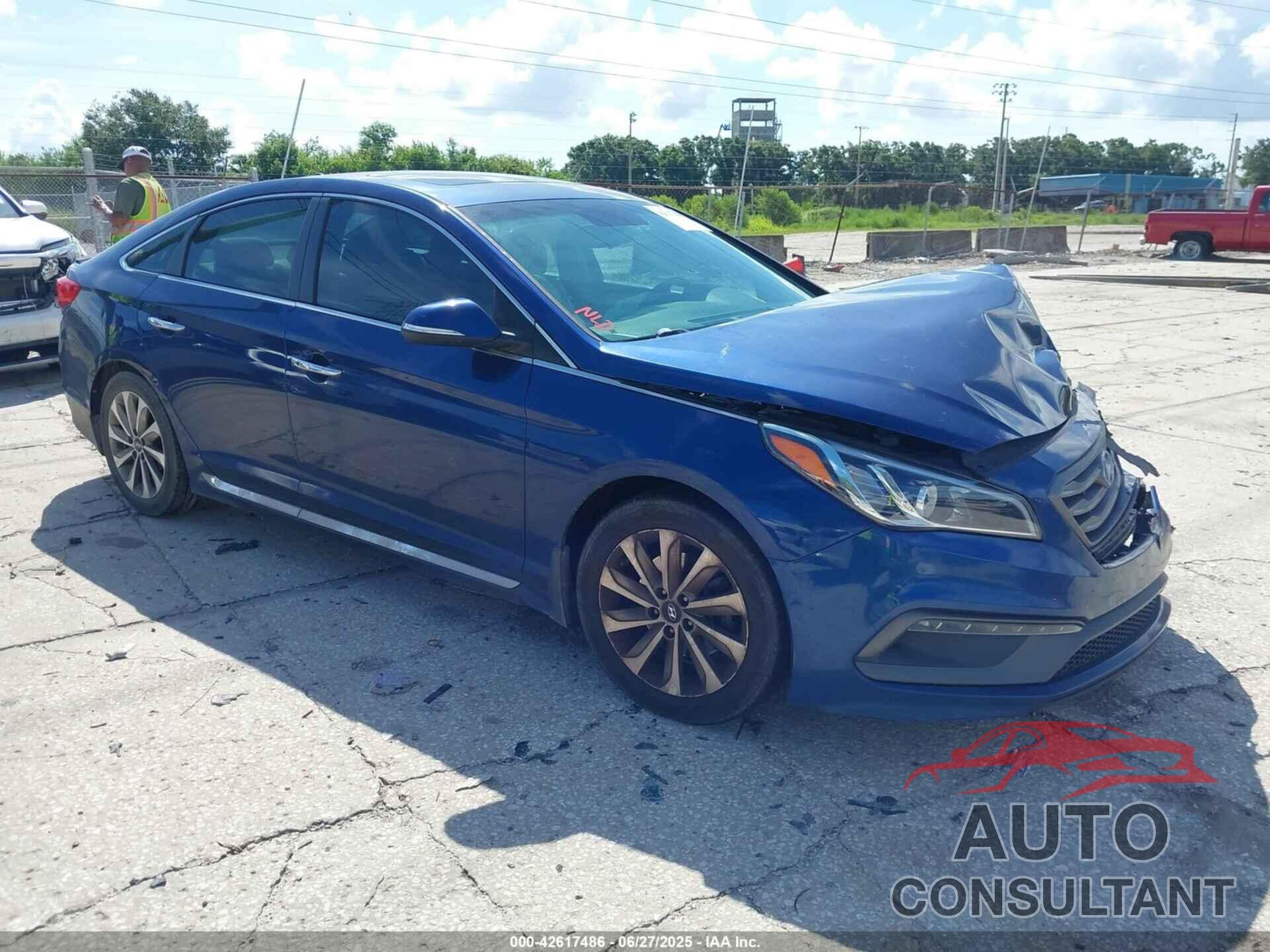 HYUNDAI SONATA 2017 - 5NPE34AFXHH468727