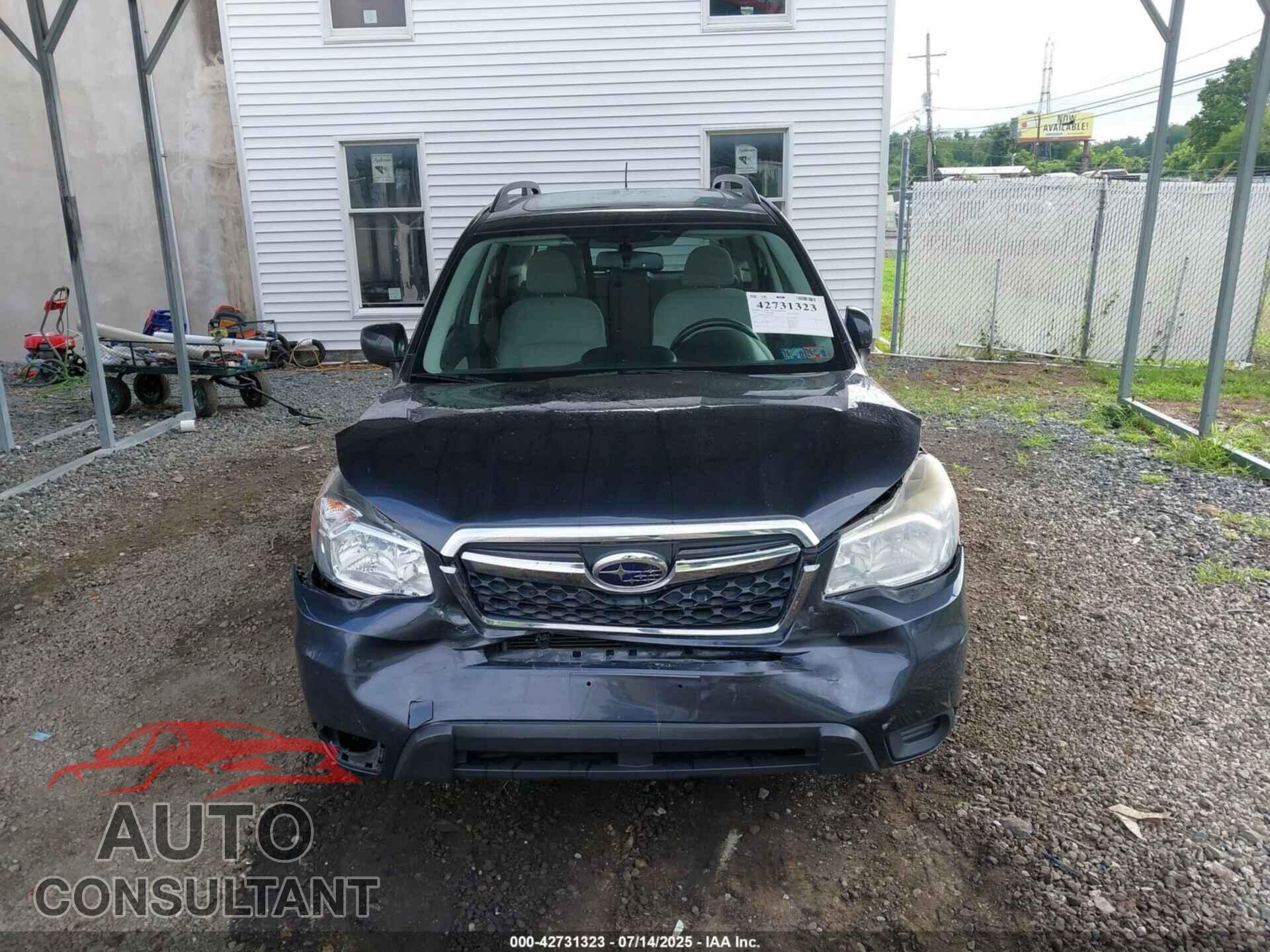 SUBARU FORESTER 2015 - JF2SJADC3FH454612
