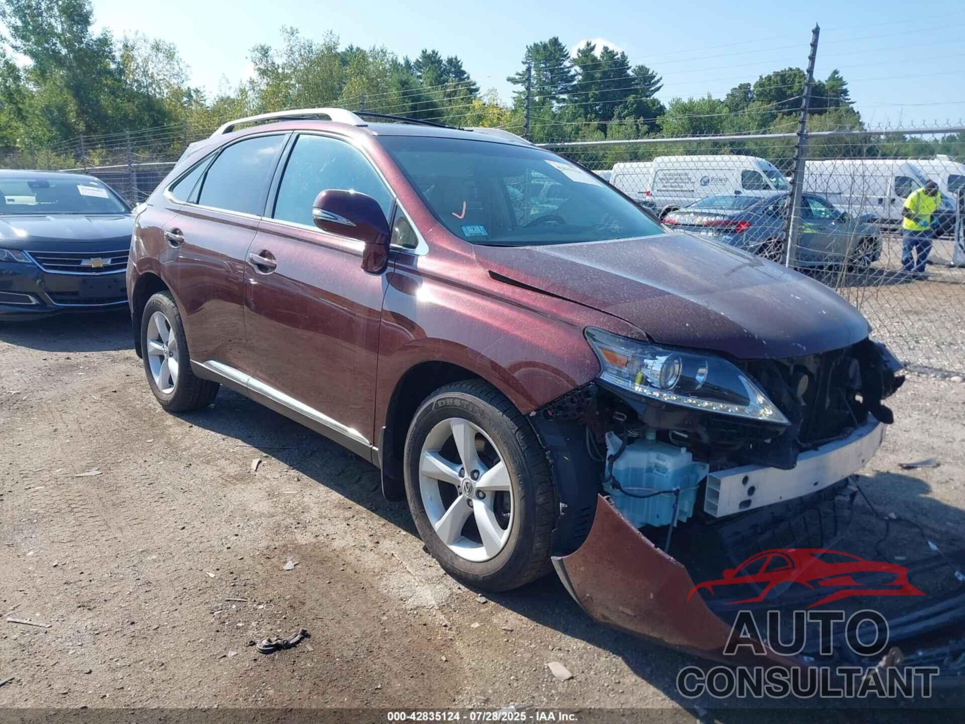LEXUS RX 350 2014 - 2T2BK1BA0EC230595