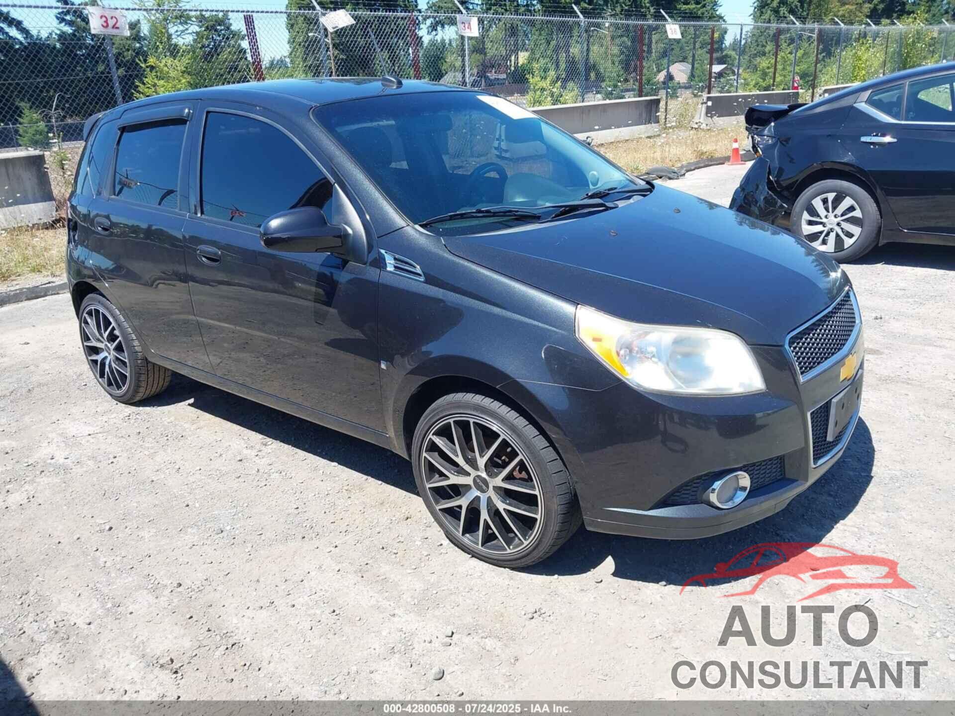 CHEVROLET AVEO 2009 - KL1TG66E09B311936