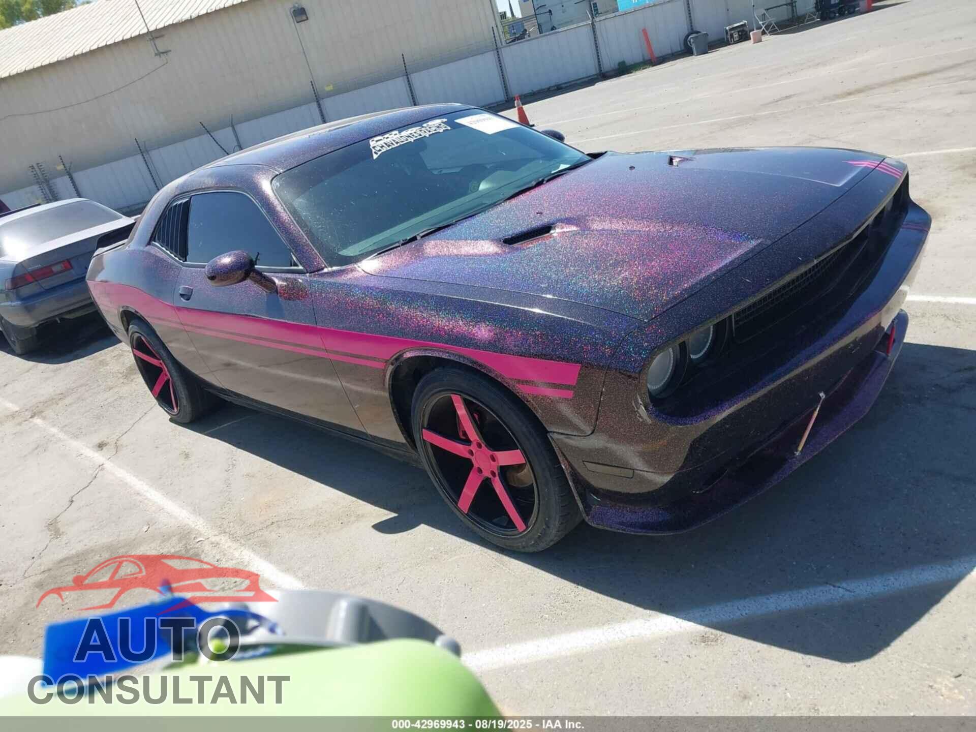 DODGE CHALLENGER 2012 - 2C3CDYAG9CH290903