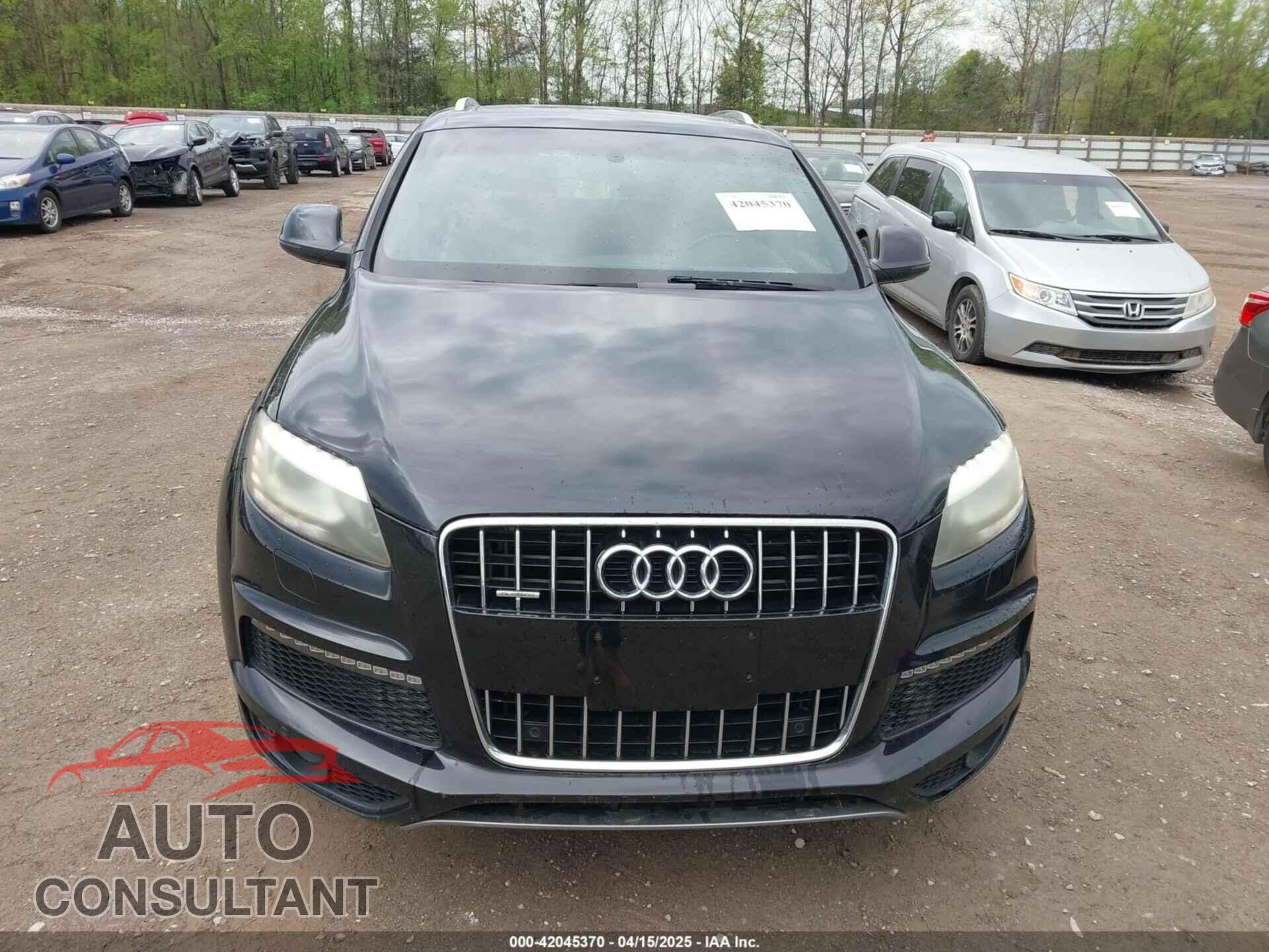 AUDI Q7 2012 - WA1DGAFEXCD003968
