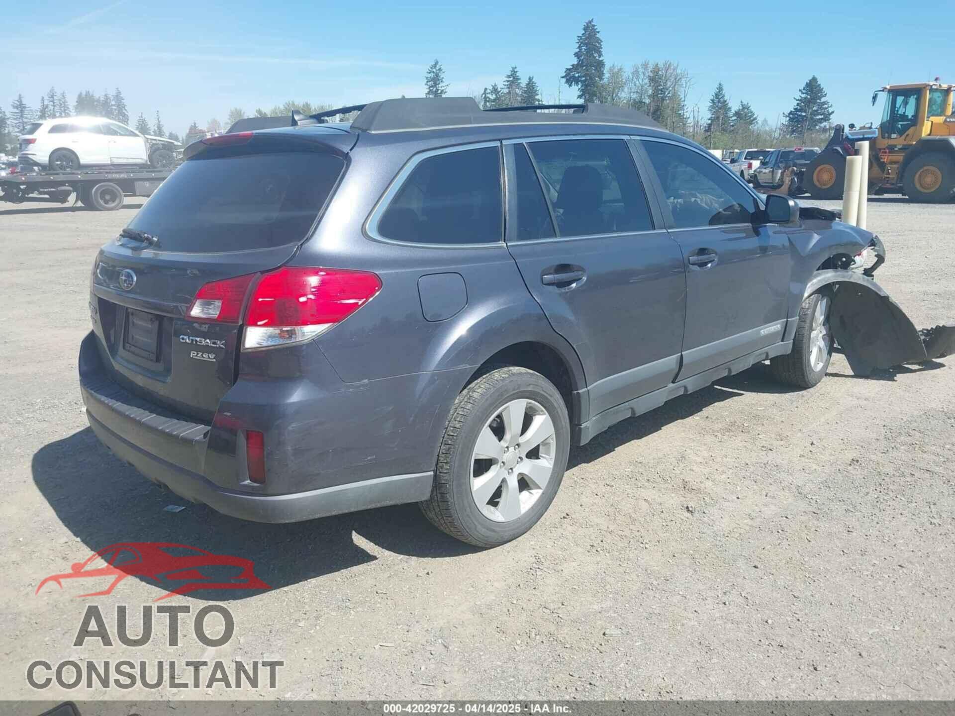 SUBARU OUTBACK 2011 - 4S4BRBLC3B3349862