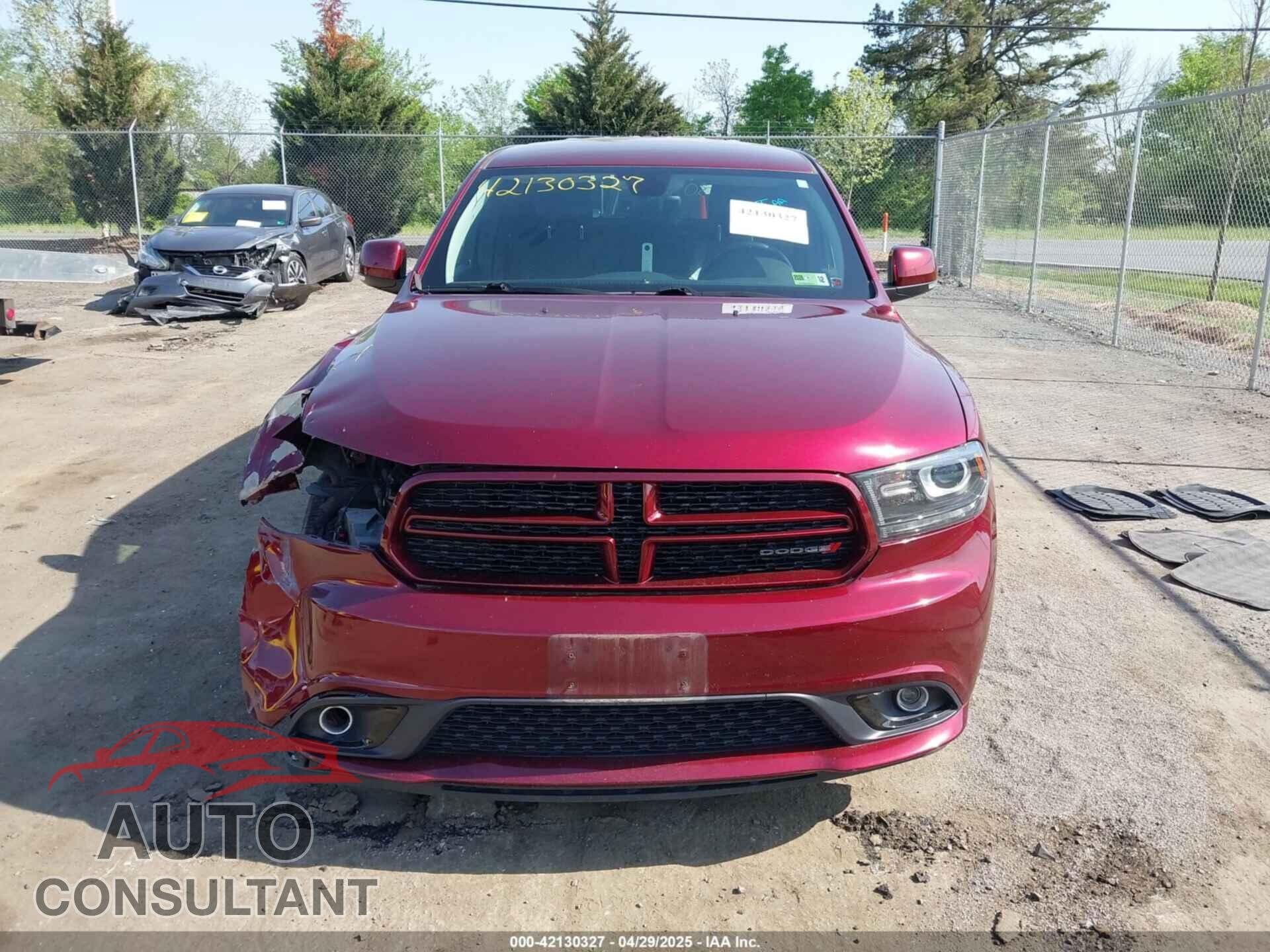 DODGE DURANGO 2017 - 1C4RDJDG1HC817528