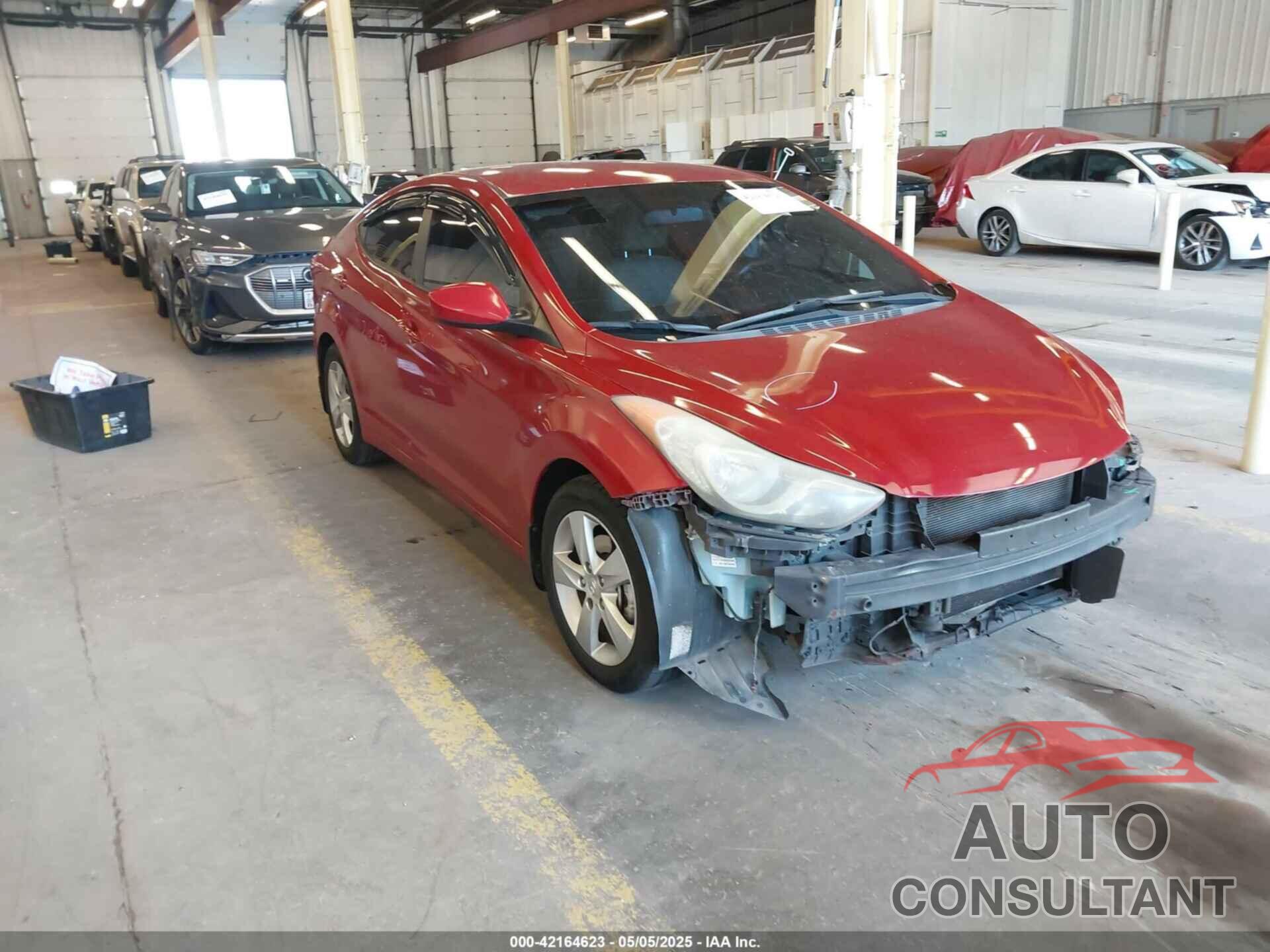 HYUNDAI ELANTRA 2013 - KMHDH4AE6DU970375