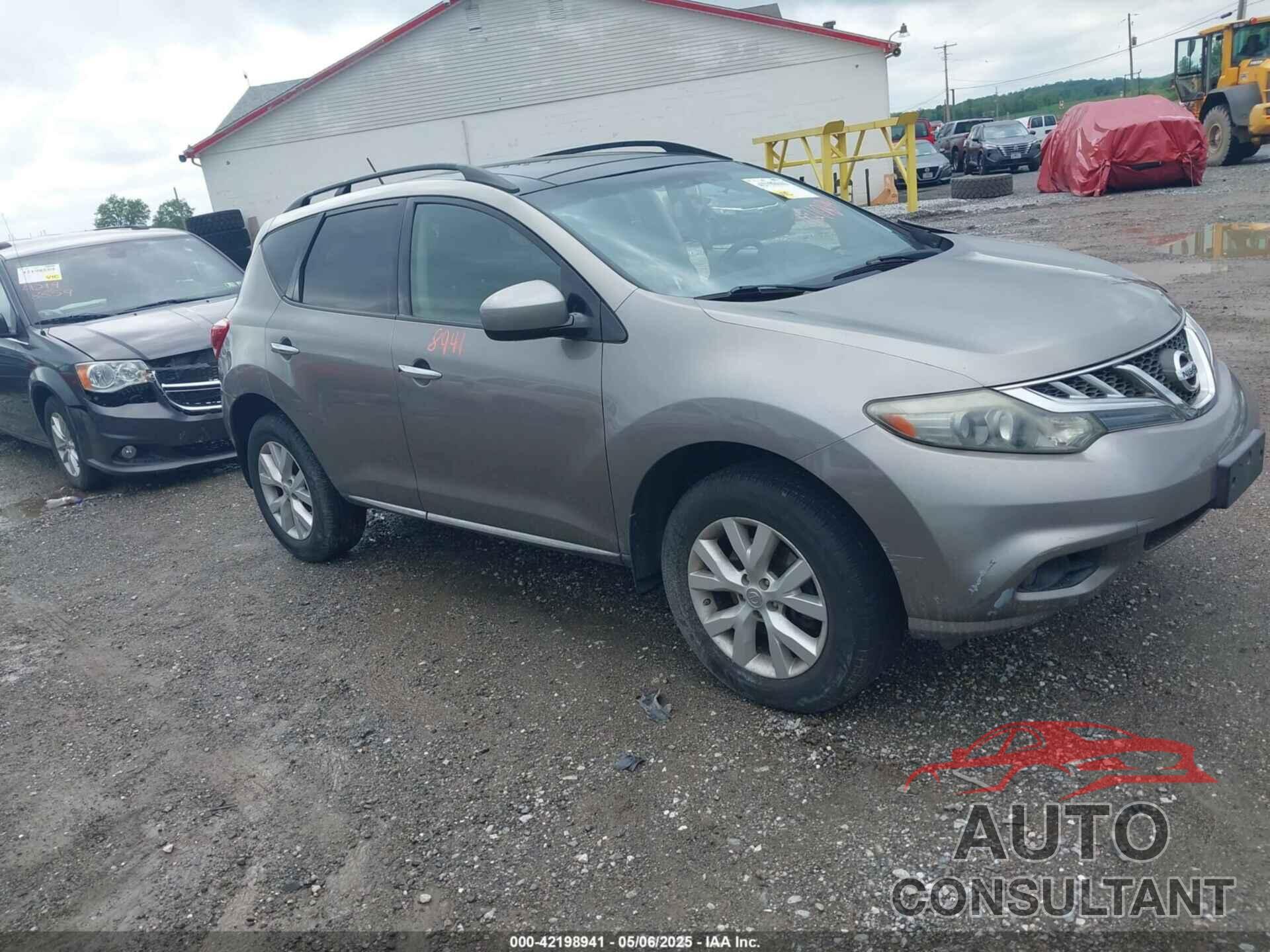 NISSAN MURANO 2011 - JN8AZ1MW3BW181761