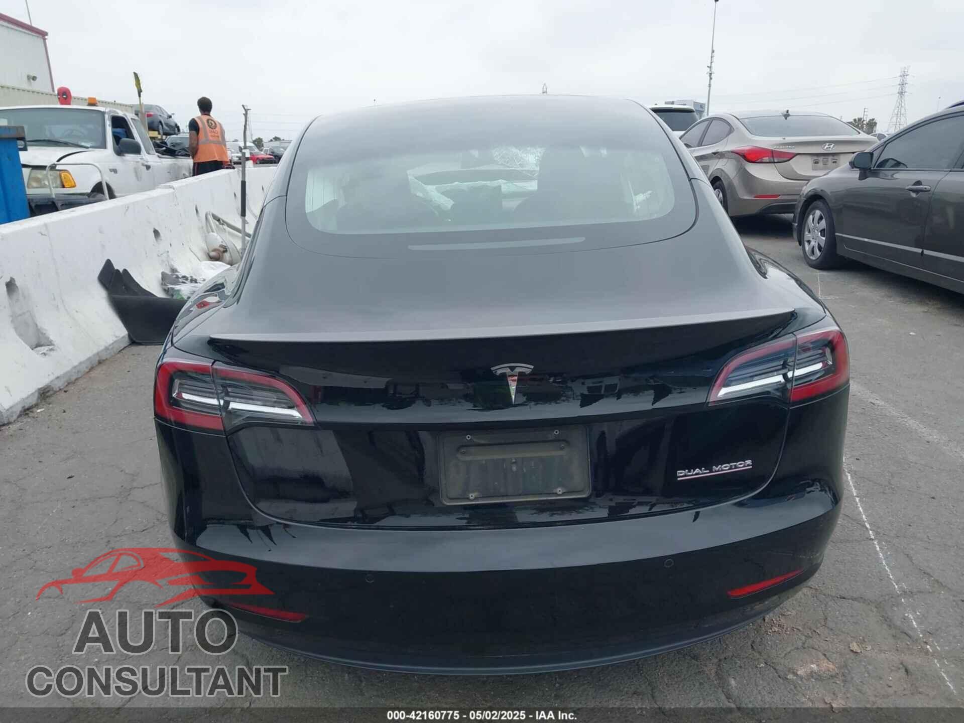 TESLA MODEL 3 2019 - 5YJ3E1EB5KF434613