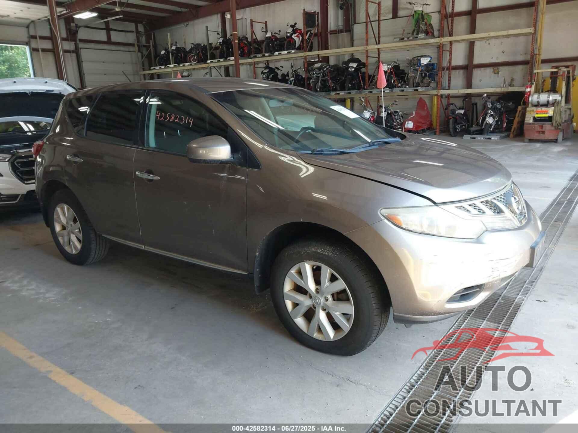 NISSAN MURANO 2011 - JN8AZ1MW3BW173465