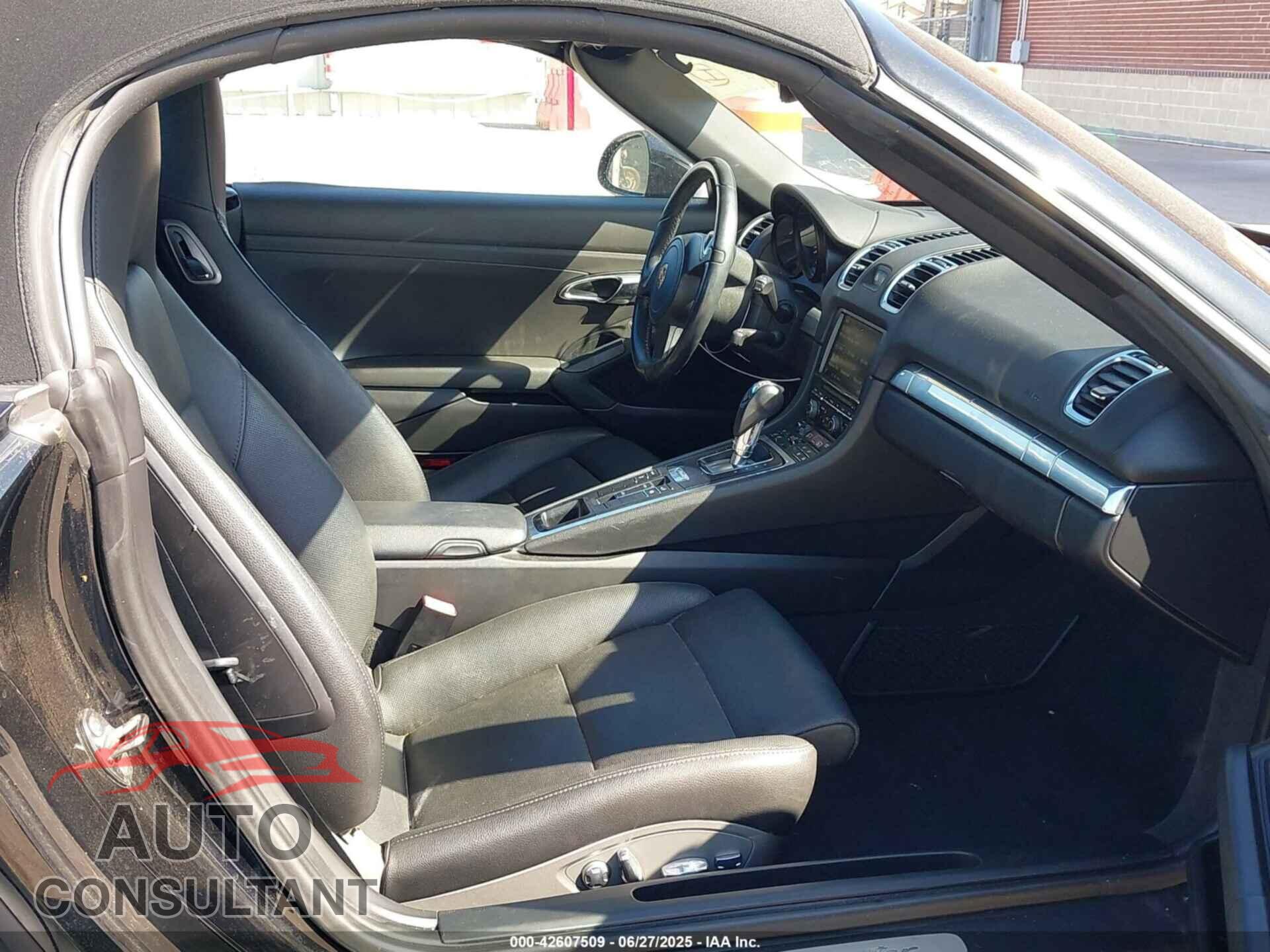 PORSCHE BOXSTER 2013 - WP0CA2A84DS114104