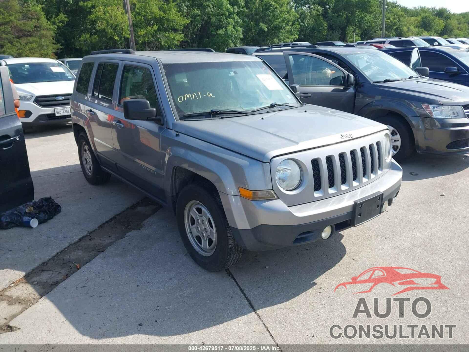 JEEP PATRIOT 2015 - 1C4NJPBA6FD285354
