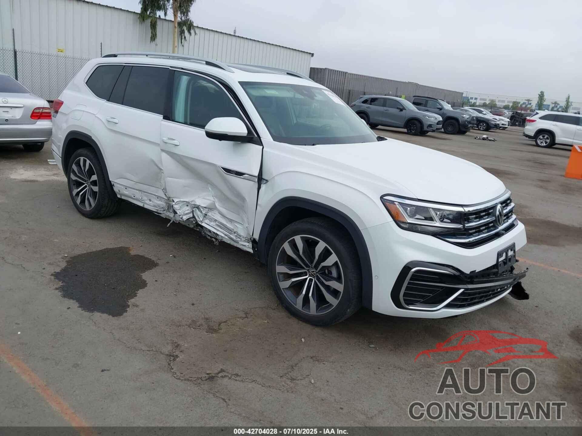 VOLKSWAGEN ATLAS 2022 - 1V2FR2CA6NC537203