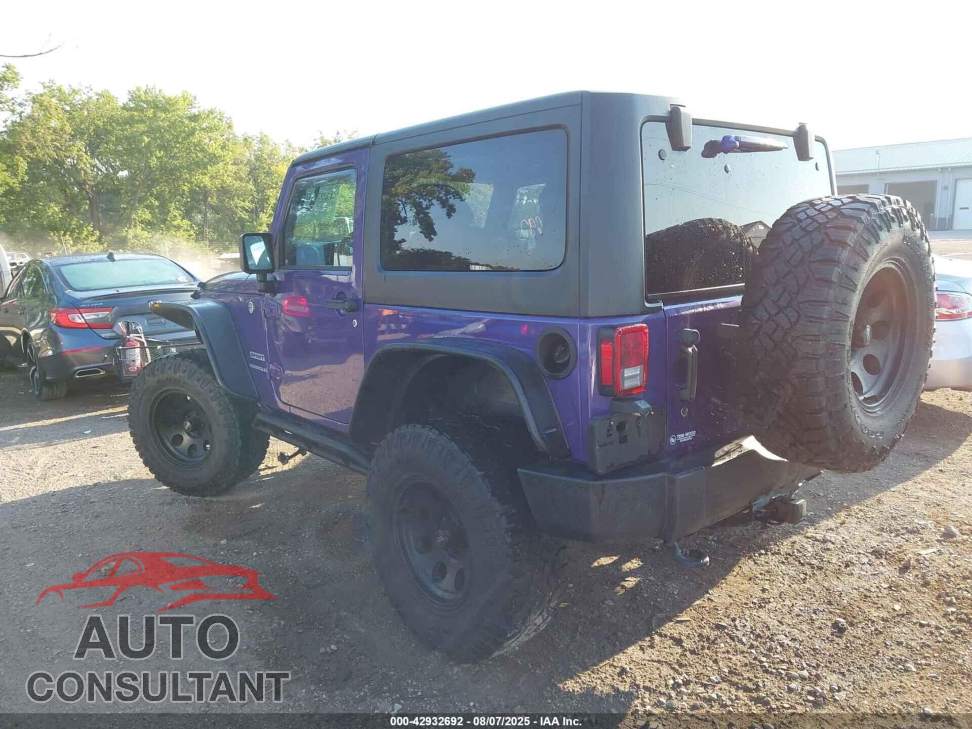 JEEP WRANGLER 2017 - 1C4AJWAG5HL695506
